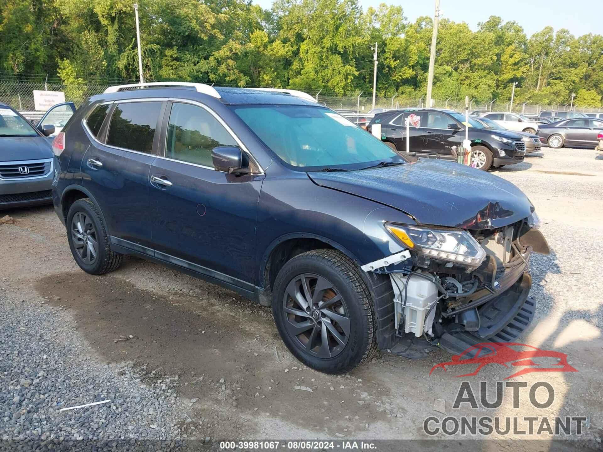 NISSAN ROGUE 2016 - 5N1AT2MV2GC754681