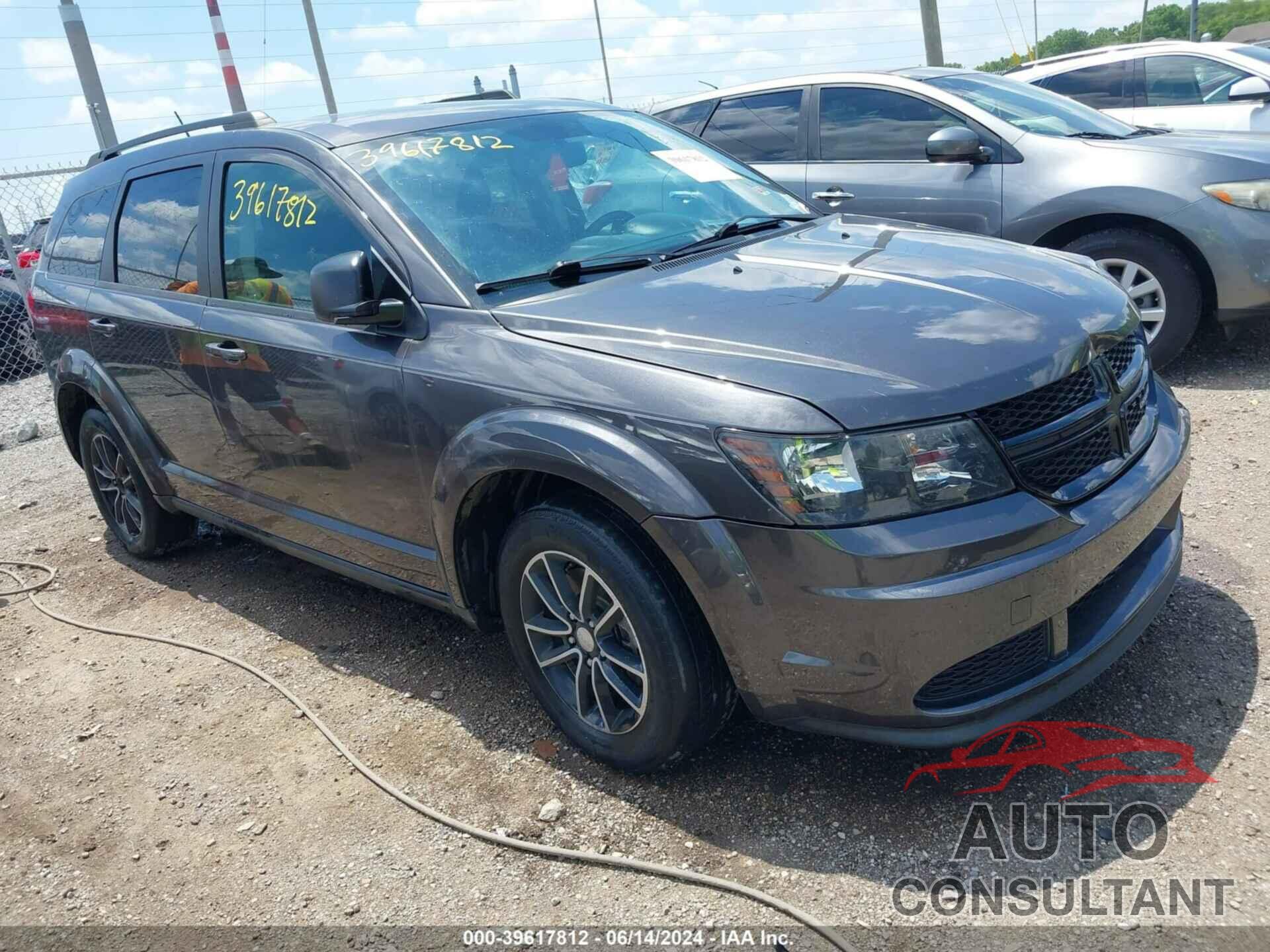 DODGE JOURNEY 2017 - 3C4PDCAB5HT619356