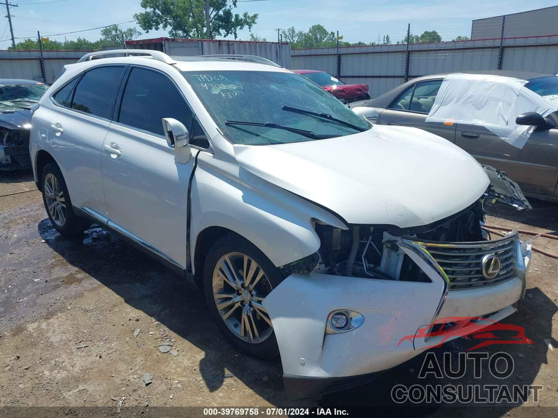 LEXUS RX 350 2015 - 2T2ZK1BA2FC179584