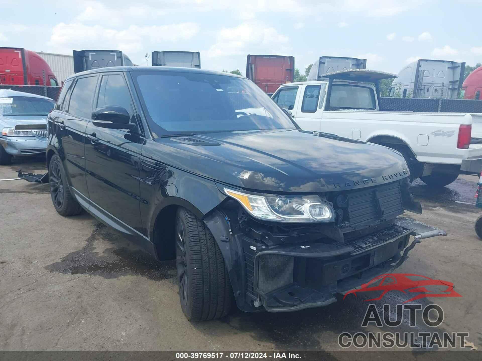 LAND ROVER RANGE ROVER SPORT 2017 - SALWR2FE7HA124442