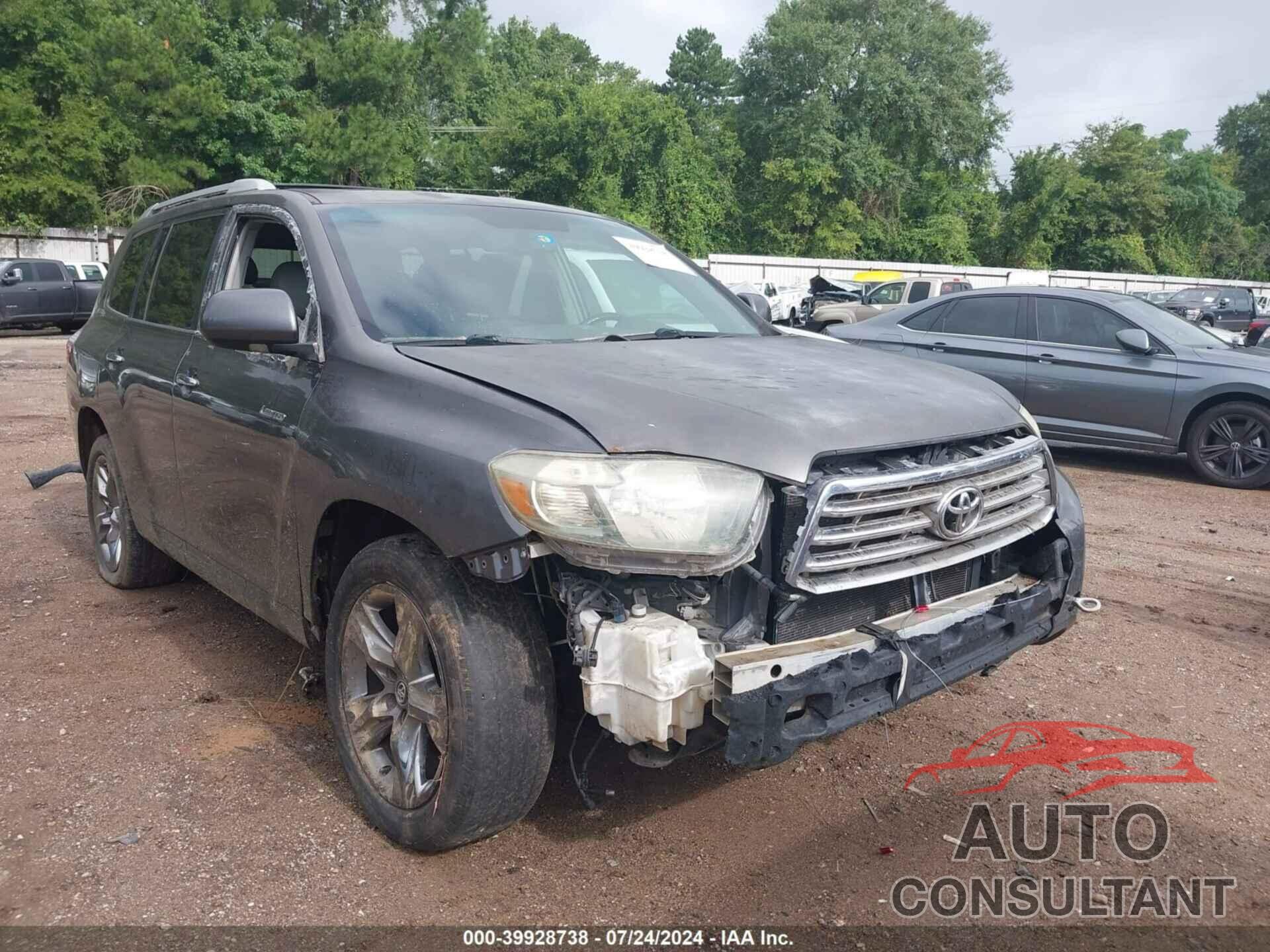 TOYOTA HIGHLANDER 2009 - JTEES42A992148397