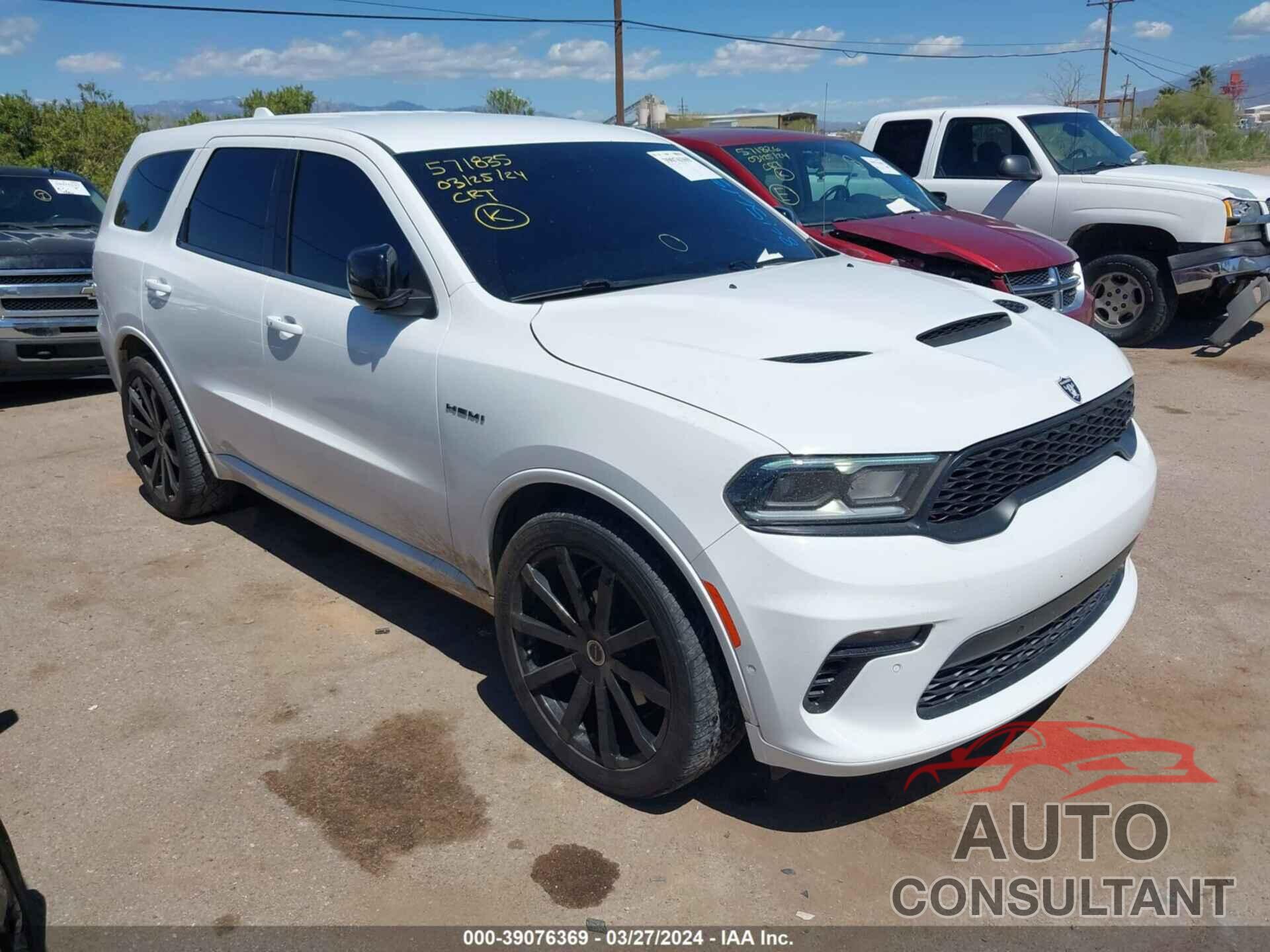 DODGE DURANGO 2021 - 1C4SDHCT0MC845615