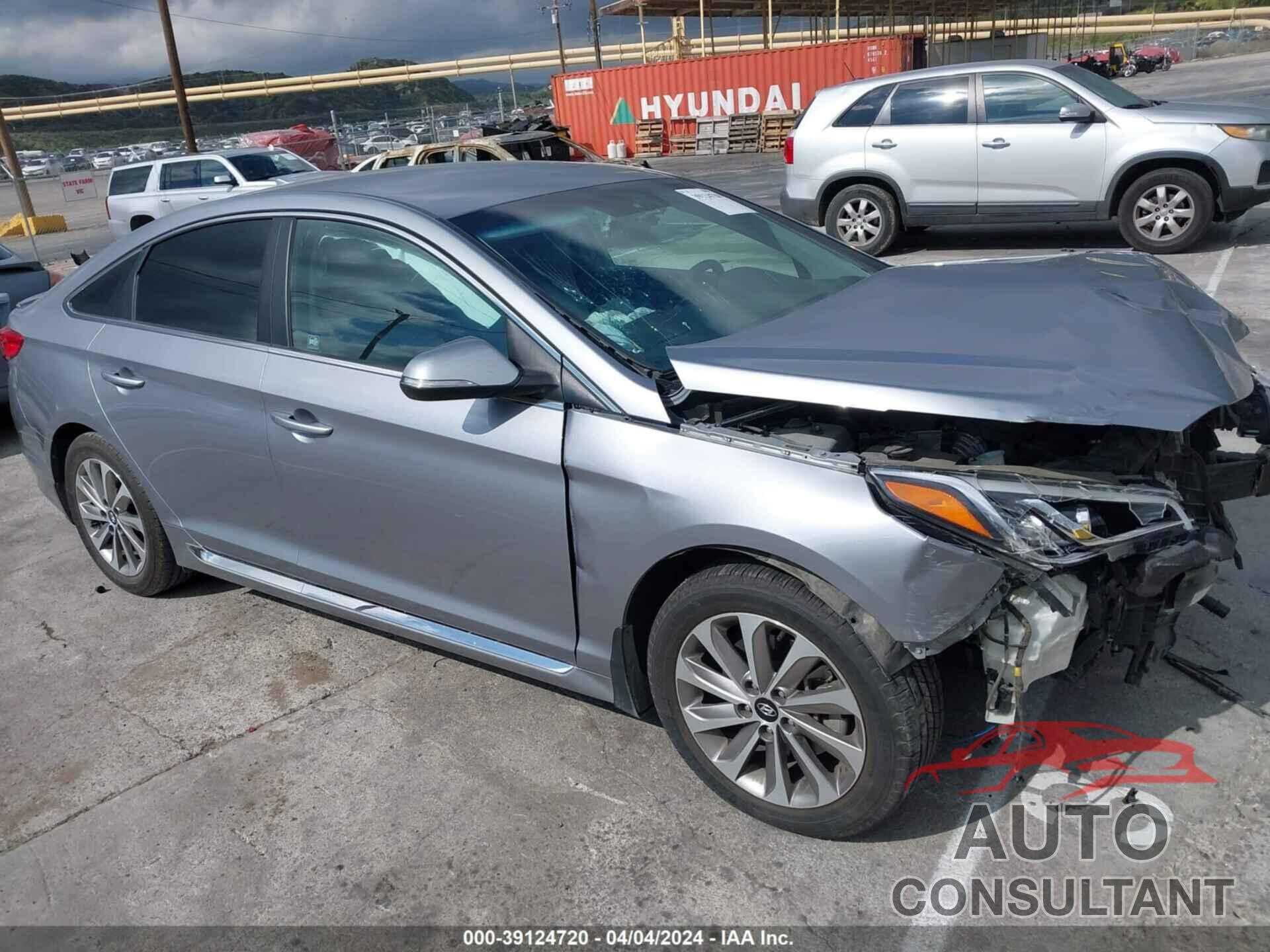 HYUNDAI SONATA 2016 - 5NPE34AF1GH404946