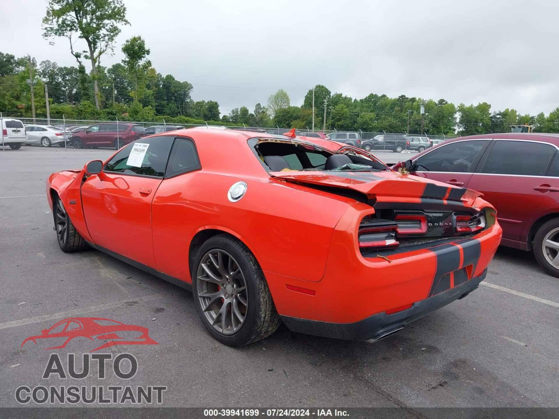 DODGE CHALLENGER 2016 - 2C3CDZDJ9GH315527