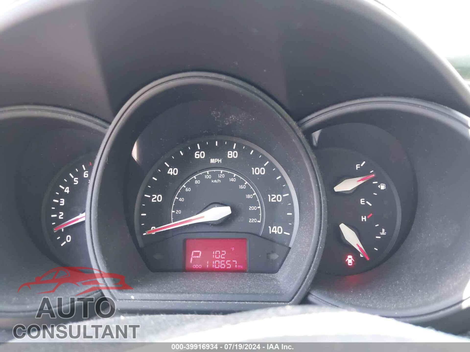 KIA RIO 2017 - KNADM4A3XH6036743