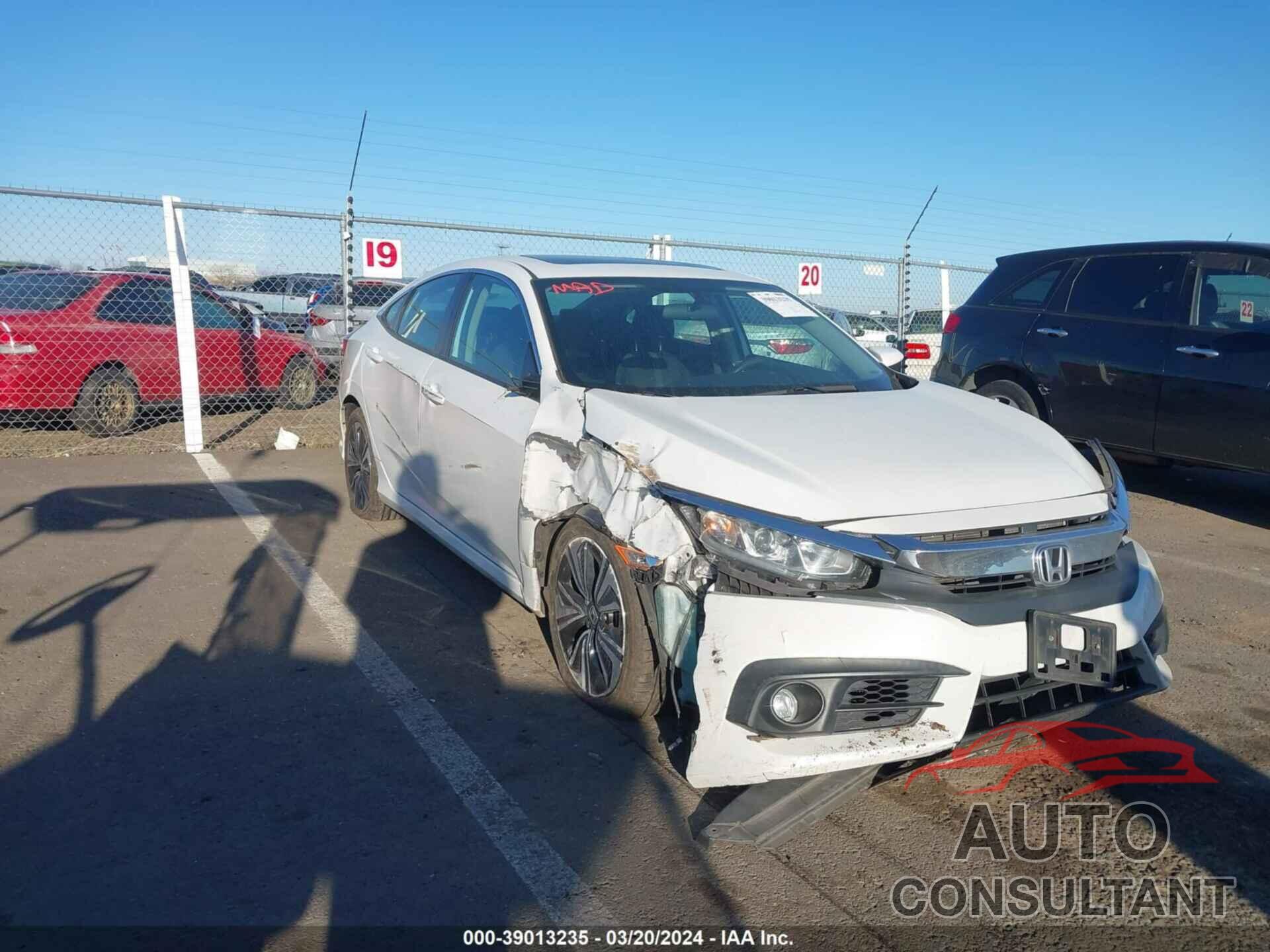 HONDA CIVIC 2017 - 2HGFC1F34HH655716