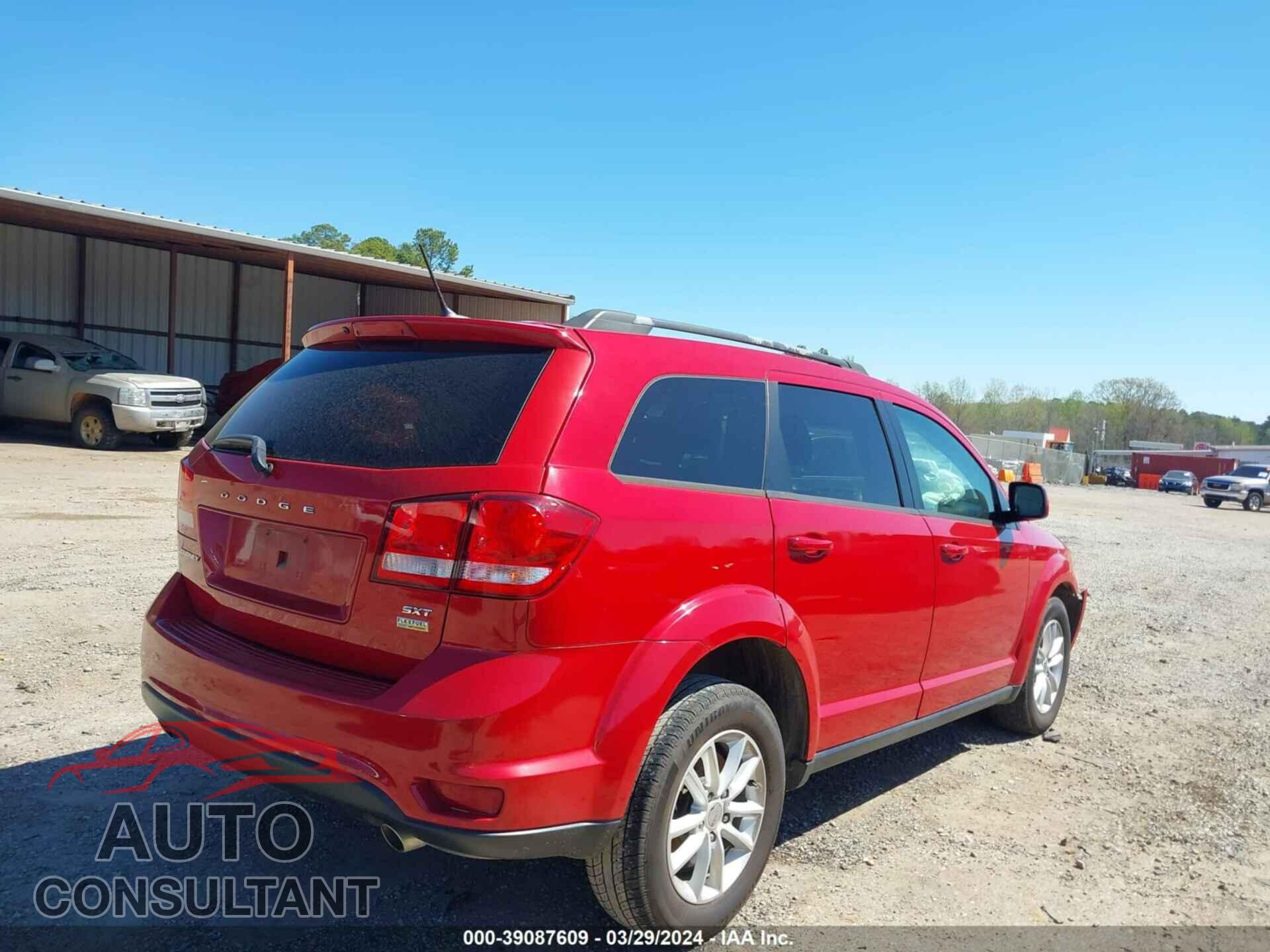 DODGE JOURNEY 2017 - 3C4PDCBG7HT589321