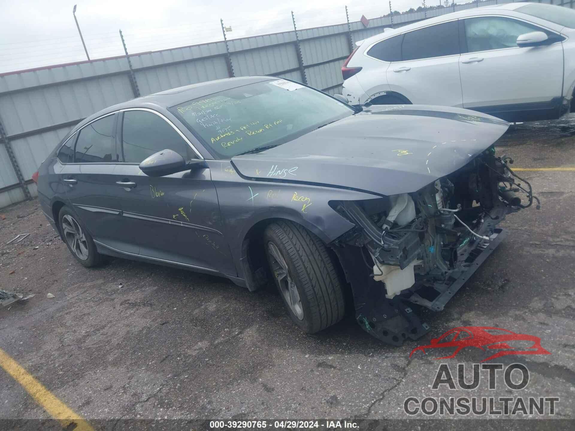 HONDA ACCORD 2018 - 1HGCV1F58JA049175