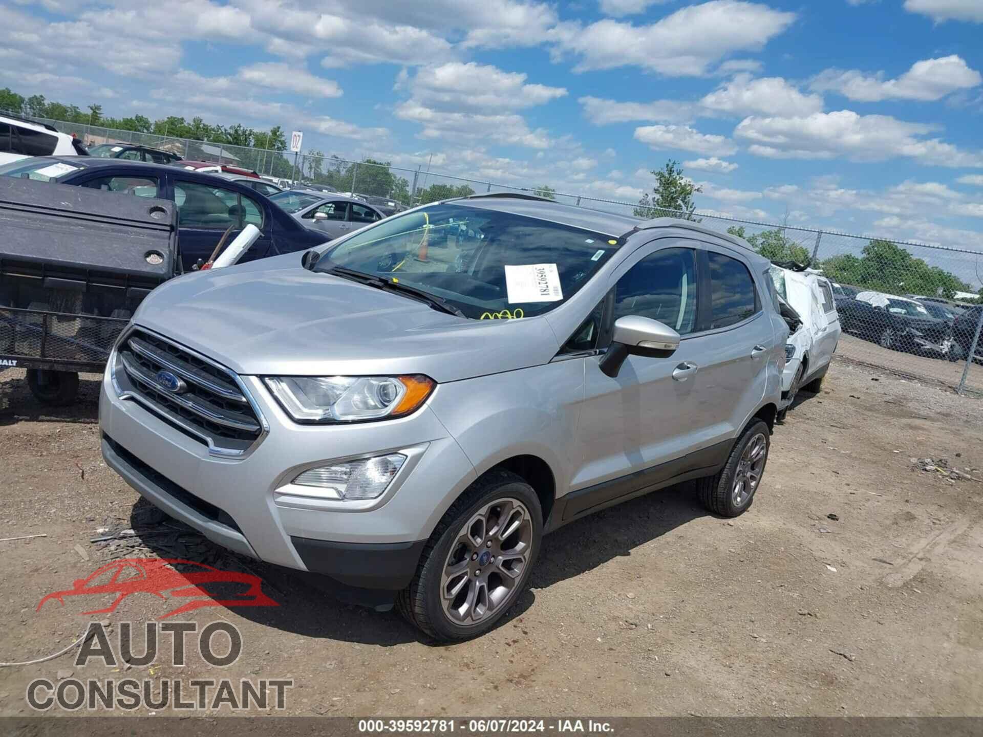 FORD ECOSPORT 2020 - MAJ6S3KLXLC334865