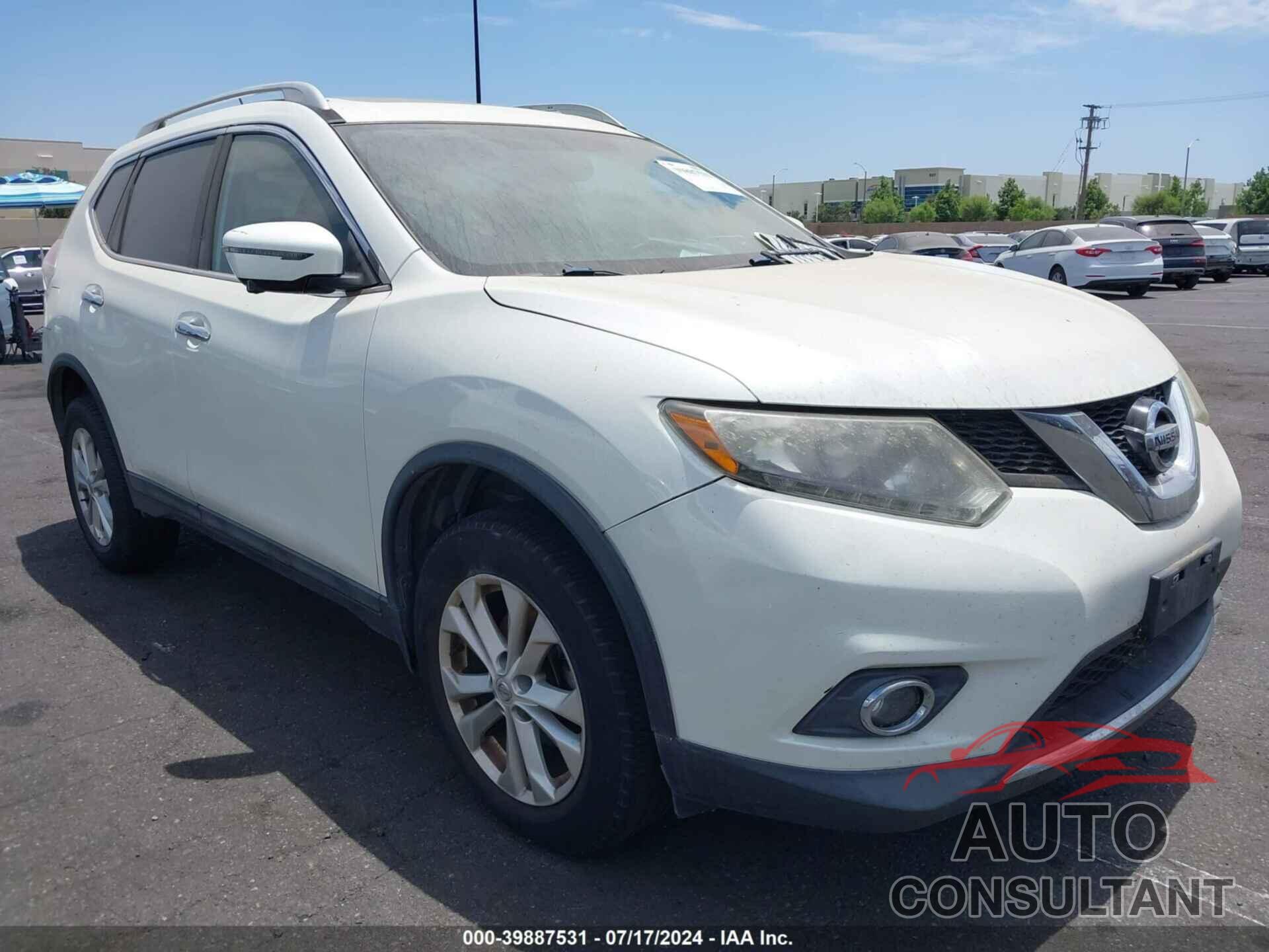 NISSAN ROGUE 2016 - 5N1AT2MT9GC868210