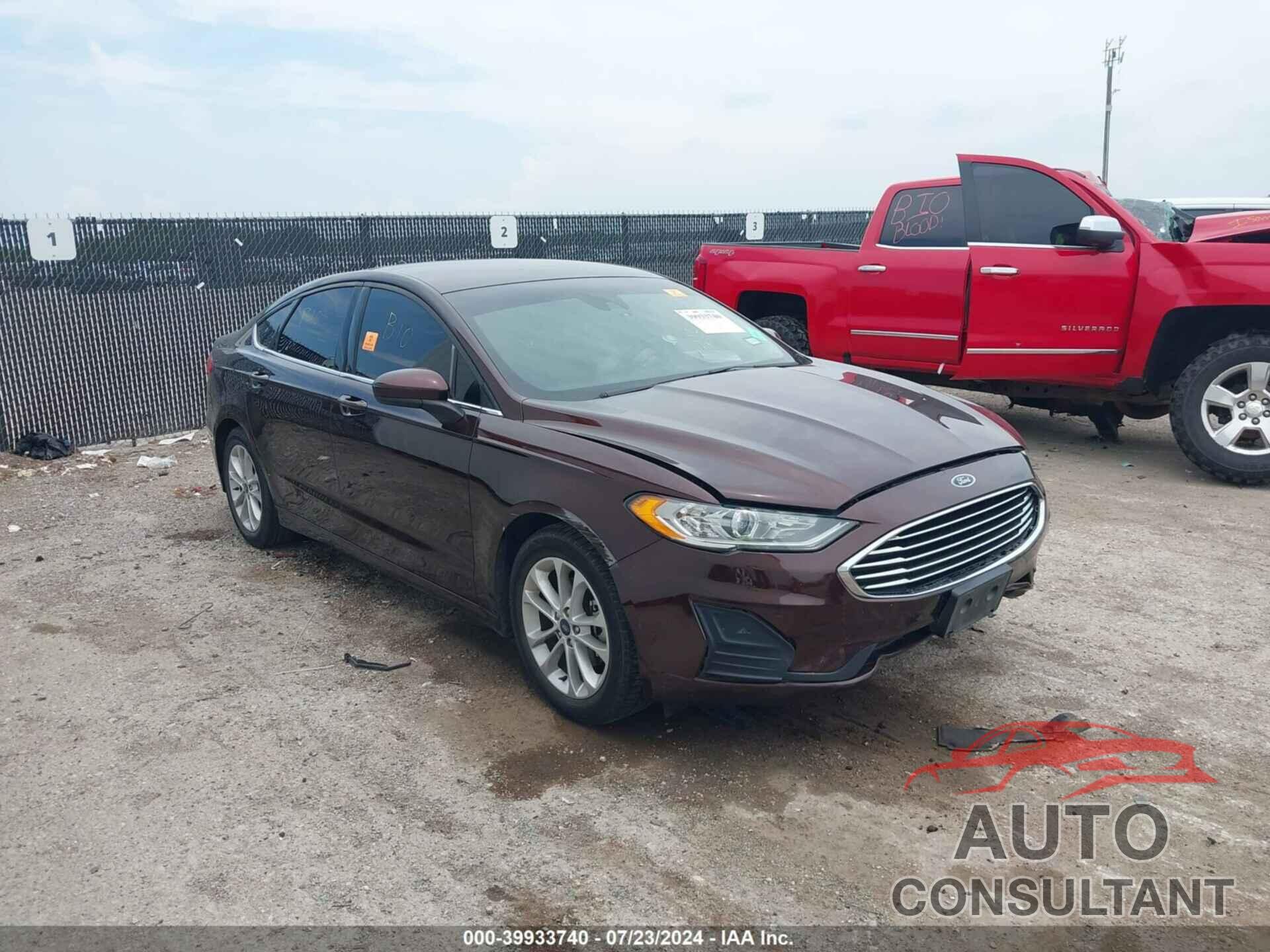 FORD FUSION 2019 - 3FA6P0HDXKR176432