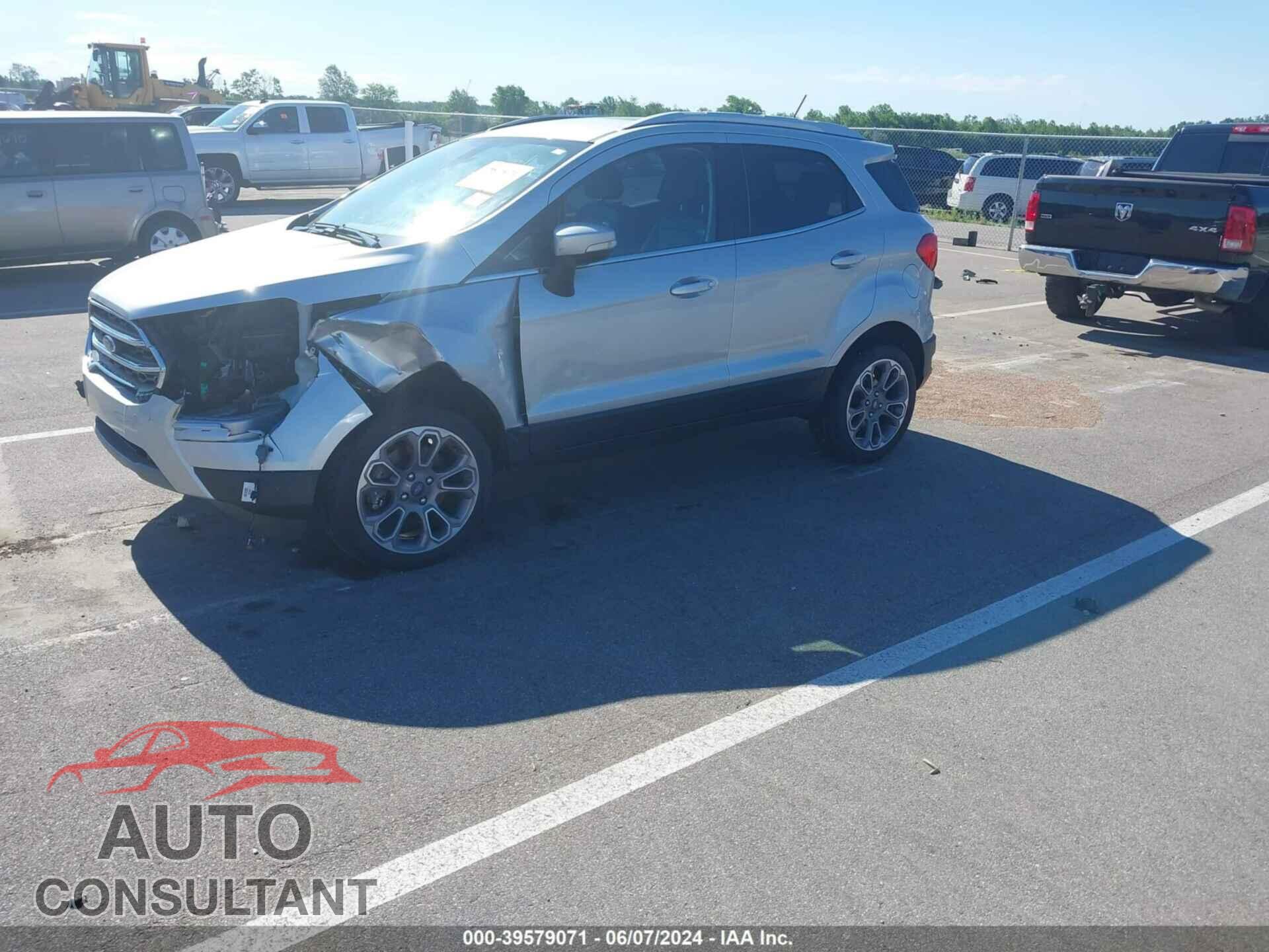 FORD ECOSPORT 2020 - MAJ6S3KLXLC315071