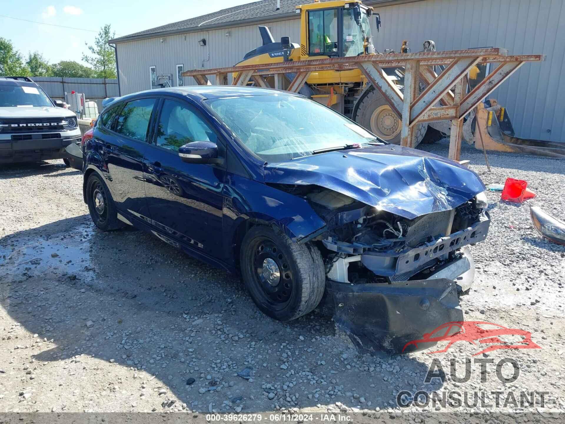 FORD FOCUS ST 2017 - 1FADP3L90HL333999