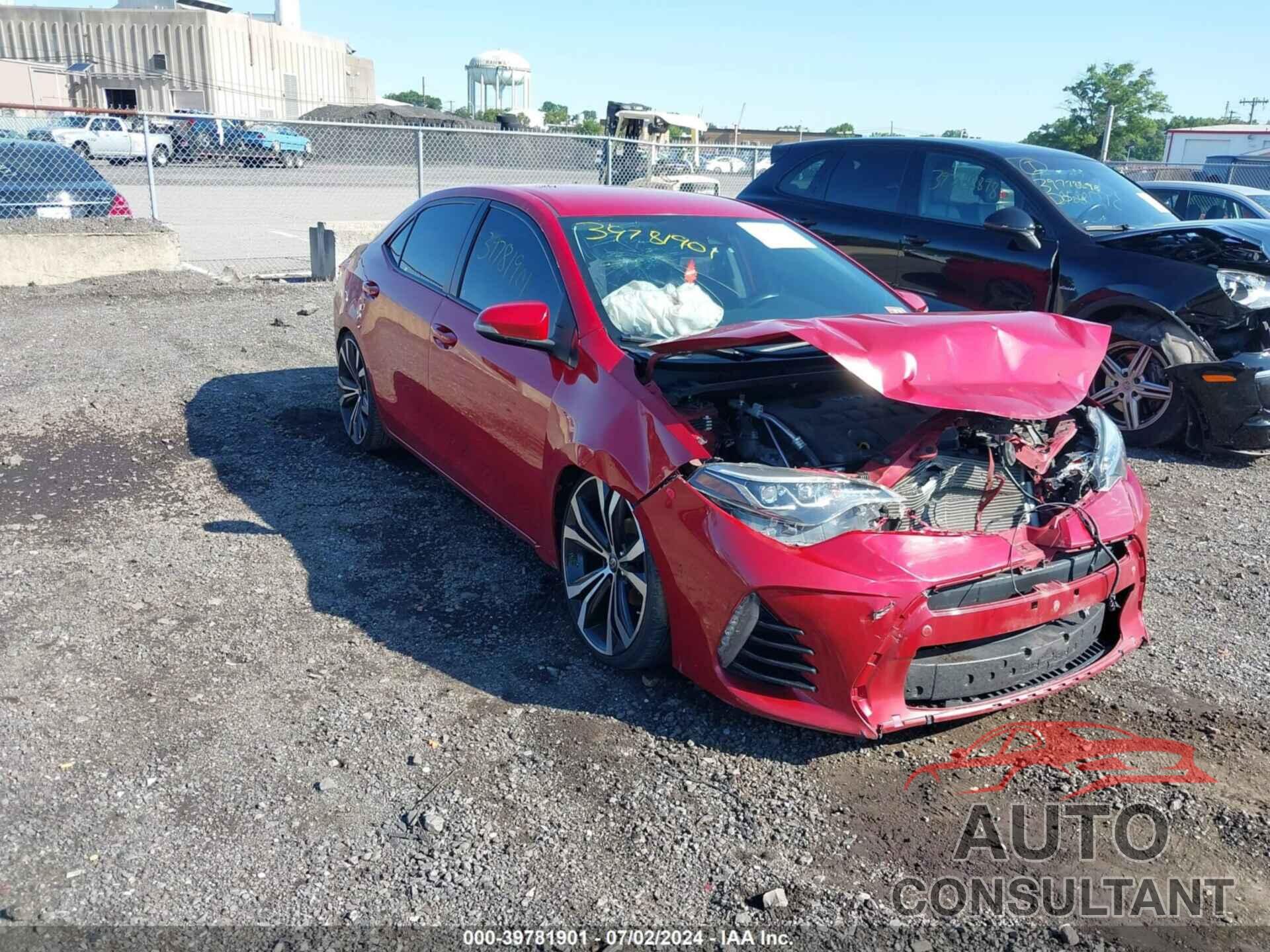 TOYOTA COROLLA 2017 - 2T1BURHE1HC829825