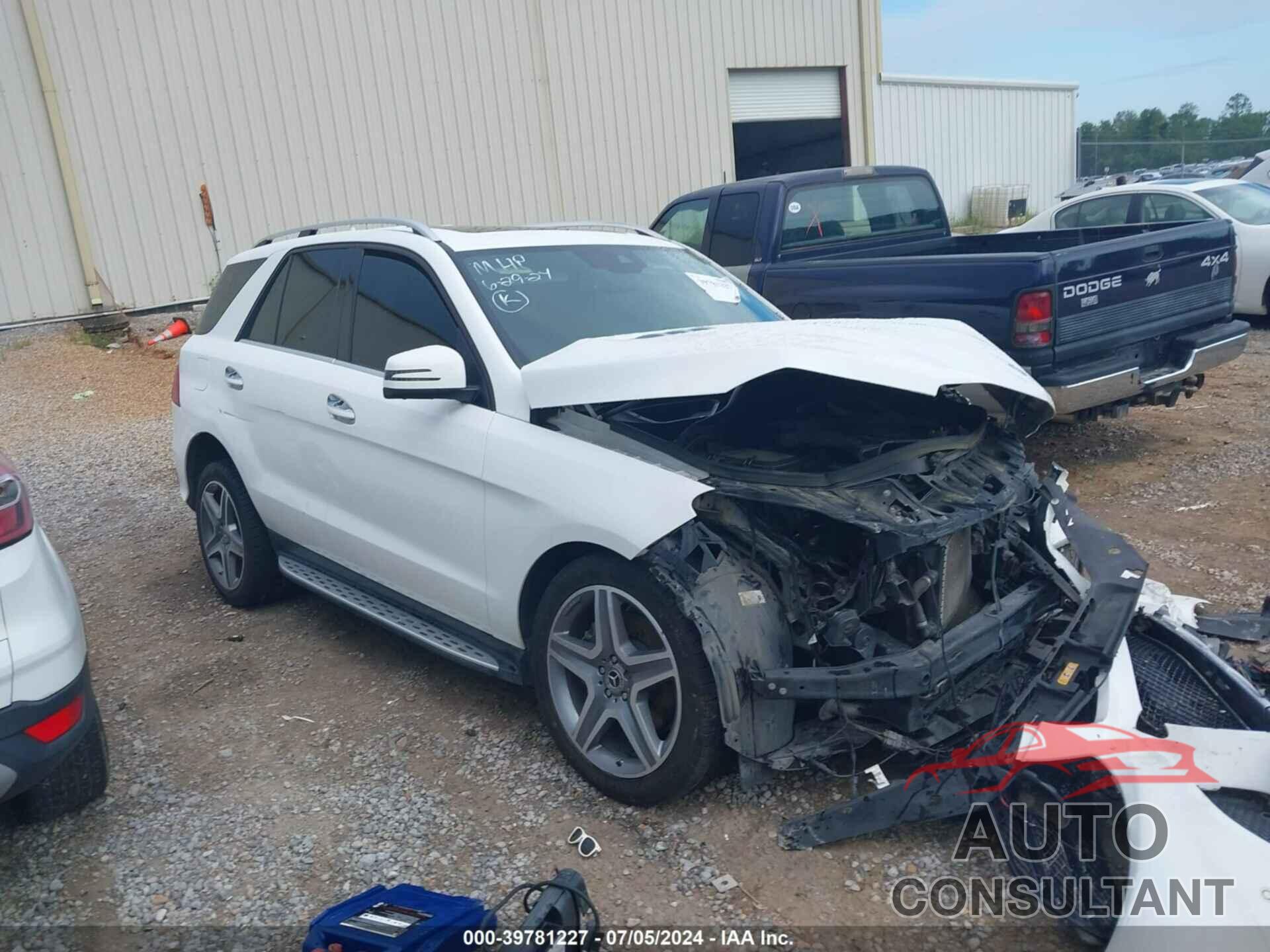 MERCEDES-BENZ GLE 400 2019 - 4JGDA5GB2KB207463