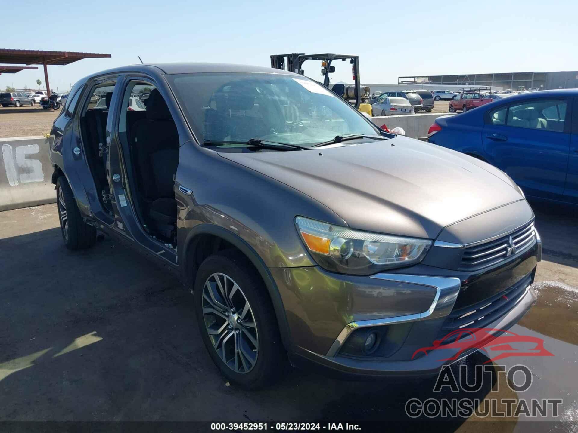 MITSUBISHI OUTLANDER SPORT 2016 - JA4AP3AW7GZ051645