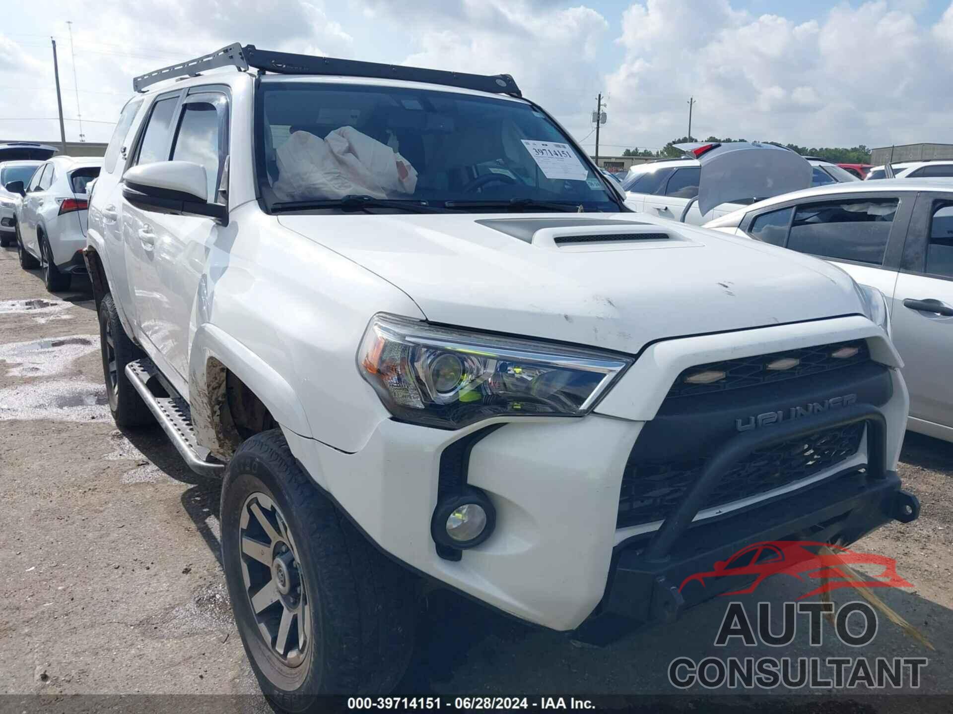 TOYOTA 4RUNNER 2019 - JTEBU5JR6K5674954