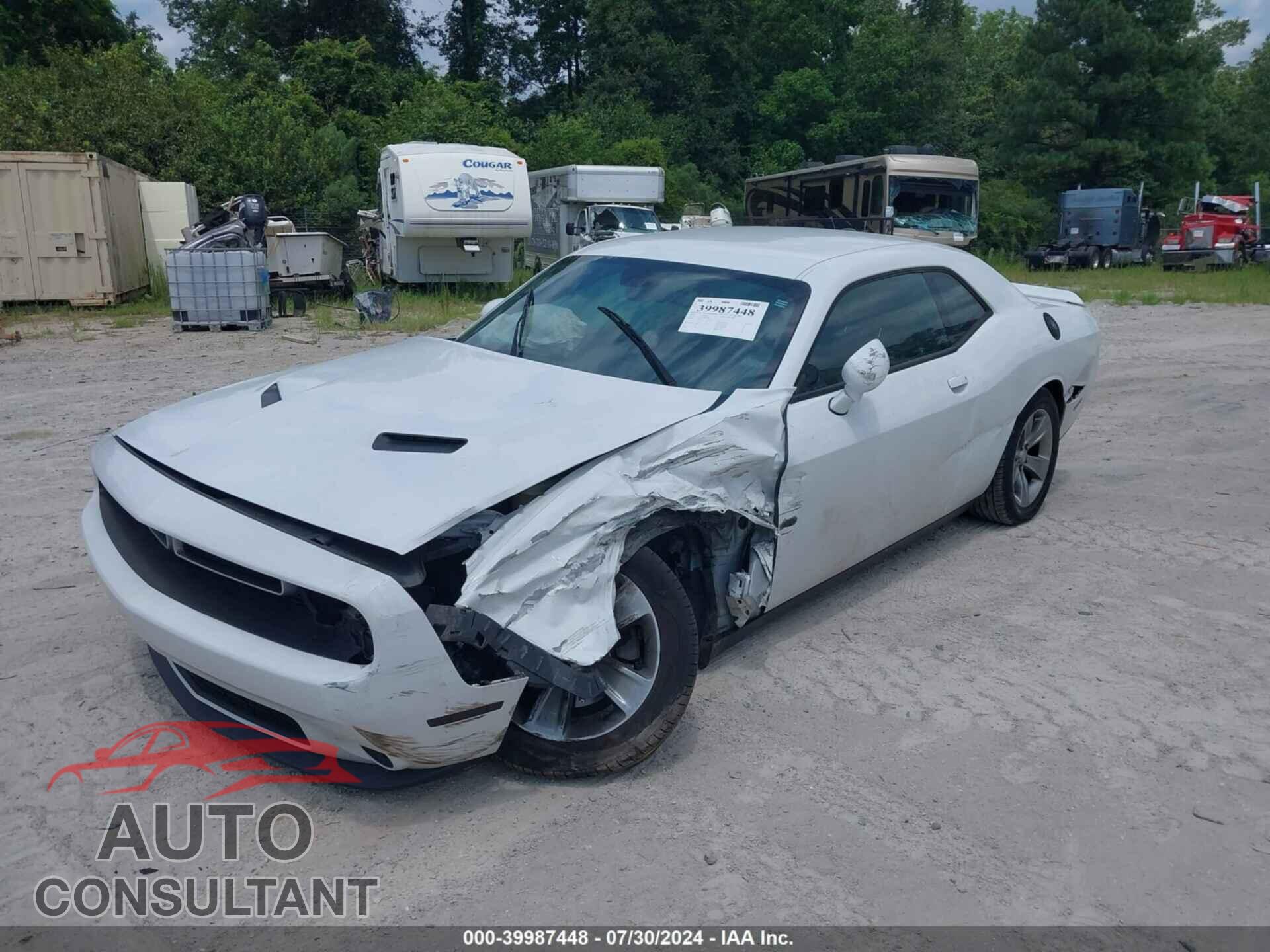 DODGE CHALLENGER 2019 - 2C3CDZAG7KH669466