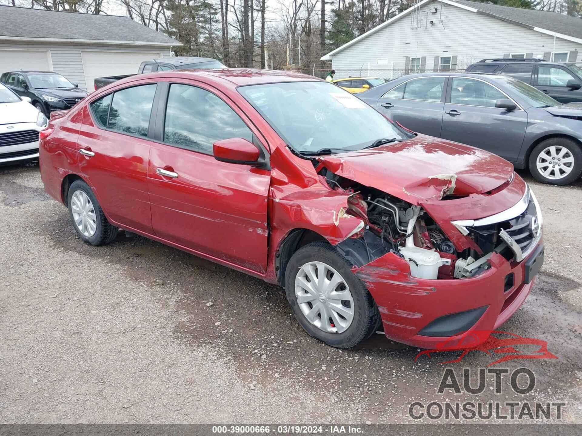 NISSAN VERSA 2019 - 3N1CN7AP6KL861372