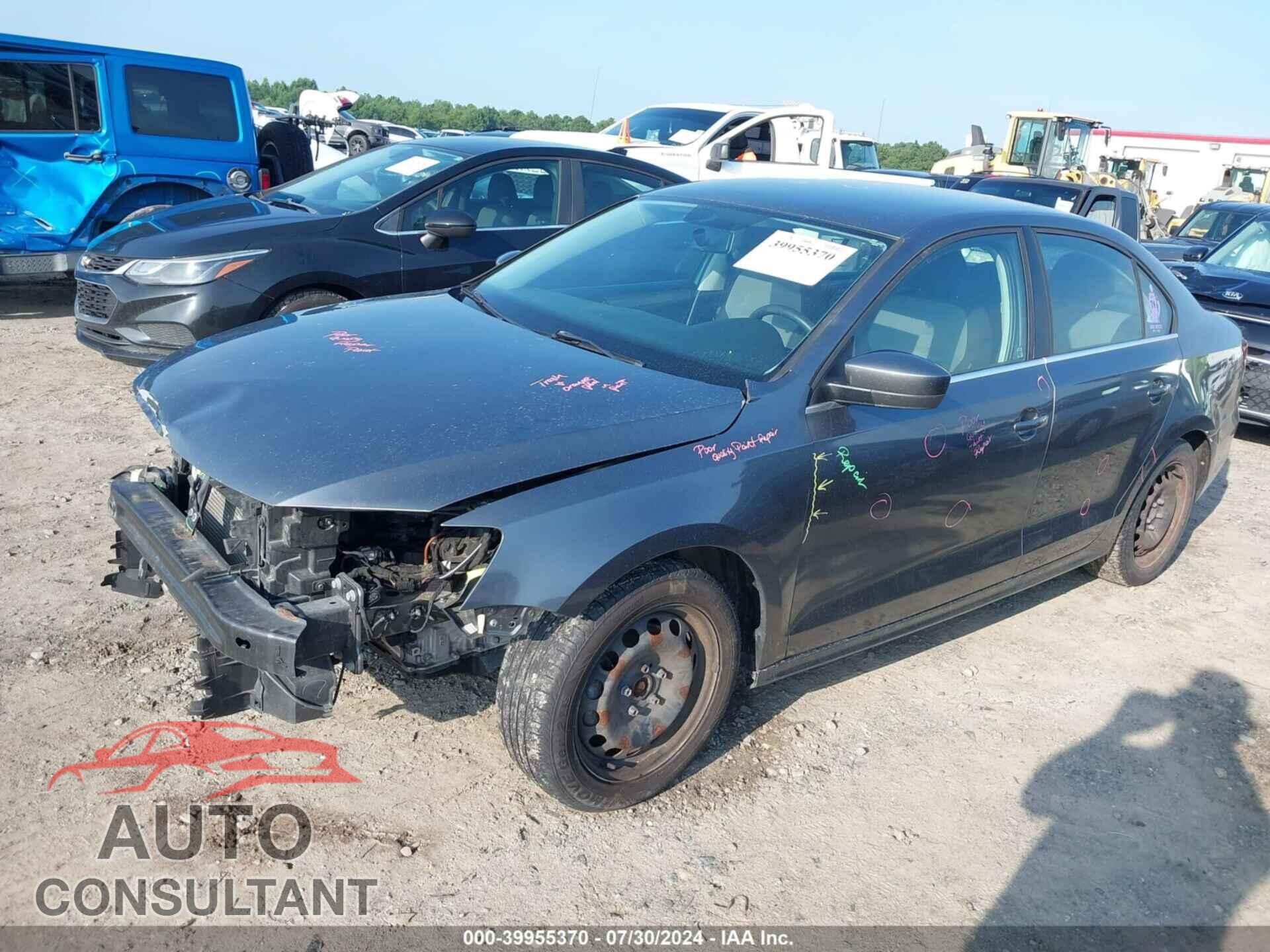VOLKSWAGEN JETTA 2017 - 3VW2B7AJ2HM408718