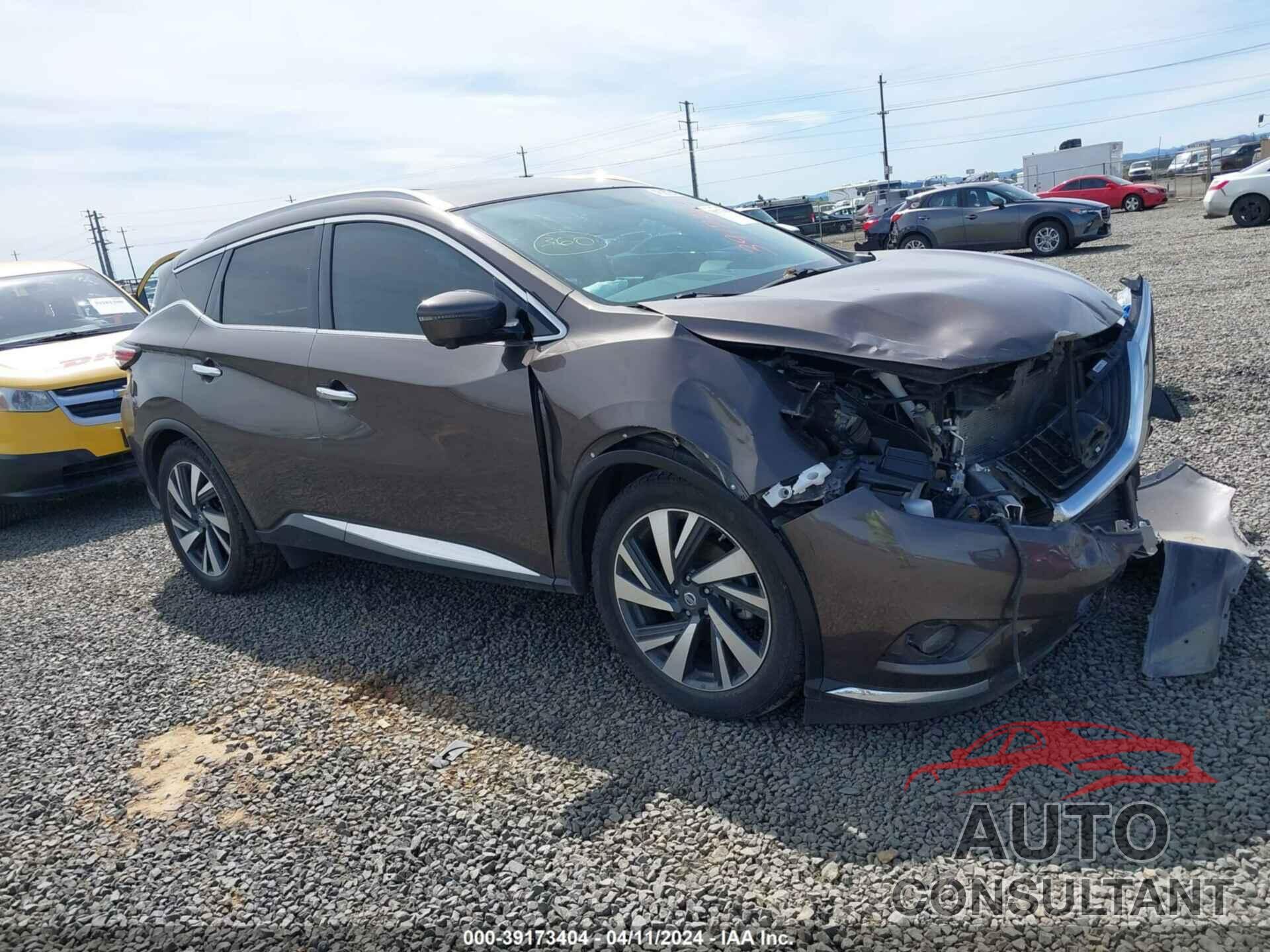 NISSAN MURANO 2017 - 5N1AZ2MH1HN117781