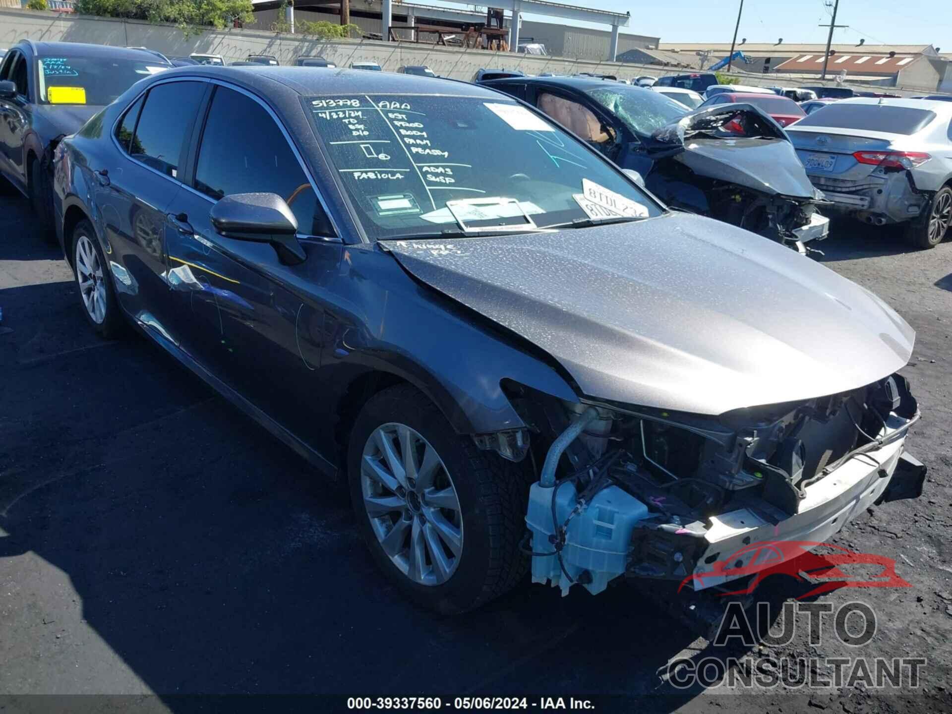 TOYOTA CAMRY 2019 - 4T1B11HK0KU730449