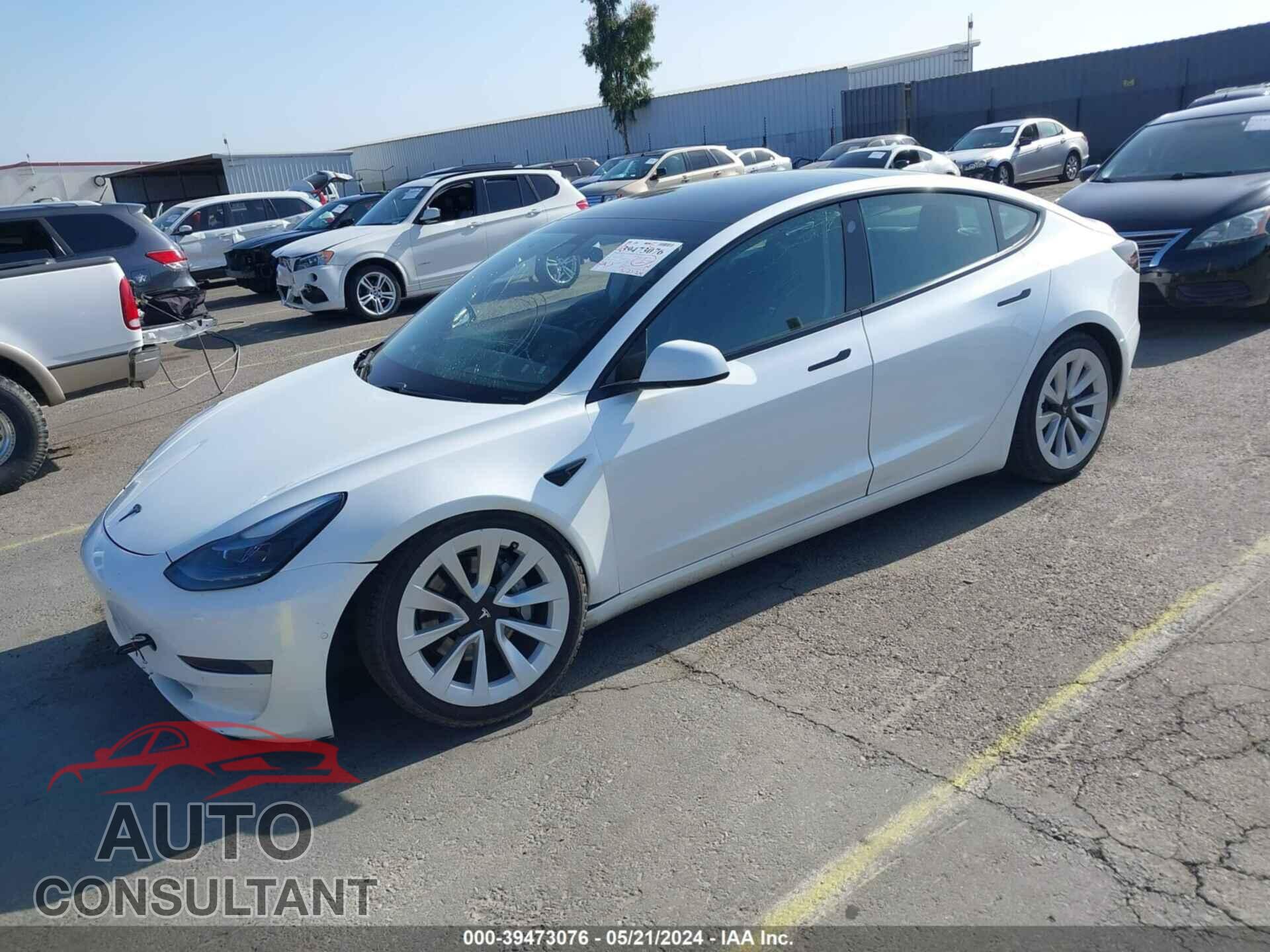 TESLA MODEL 3 2021 - 5YJ3E1EA3MF872038