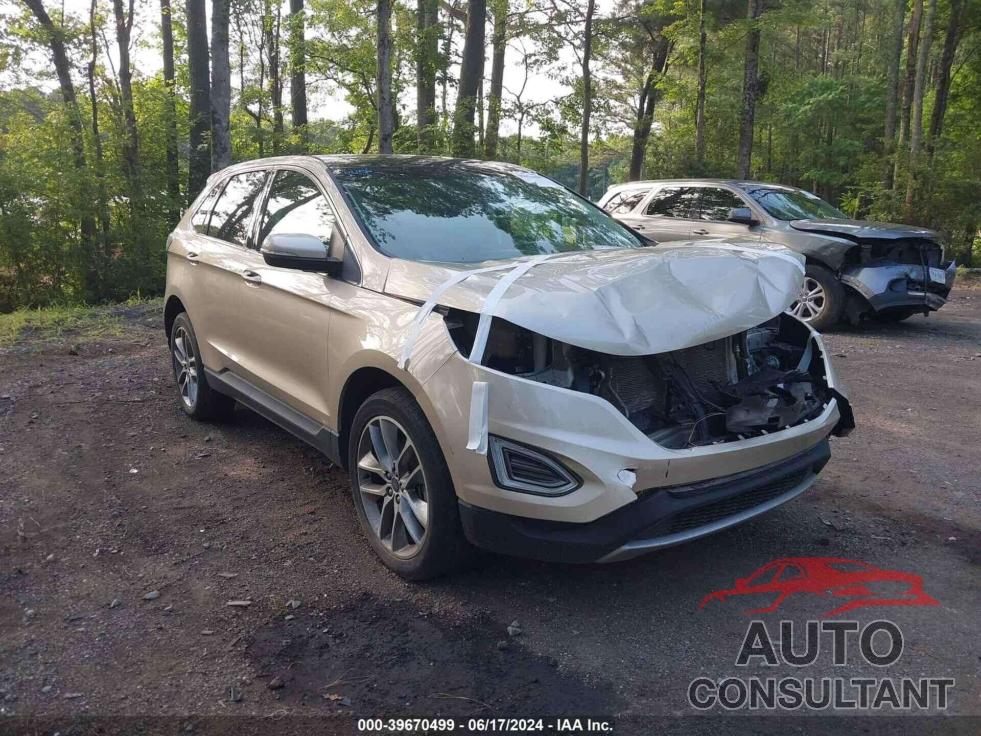 FORD EDGE 2017 - 2FMPK4K98HBC25591