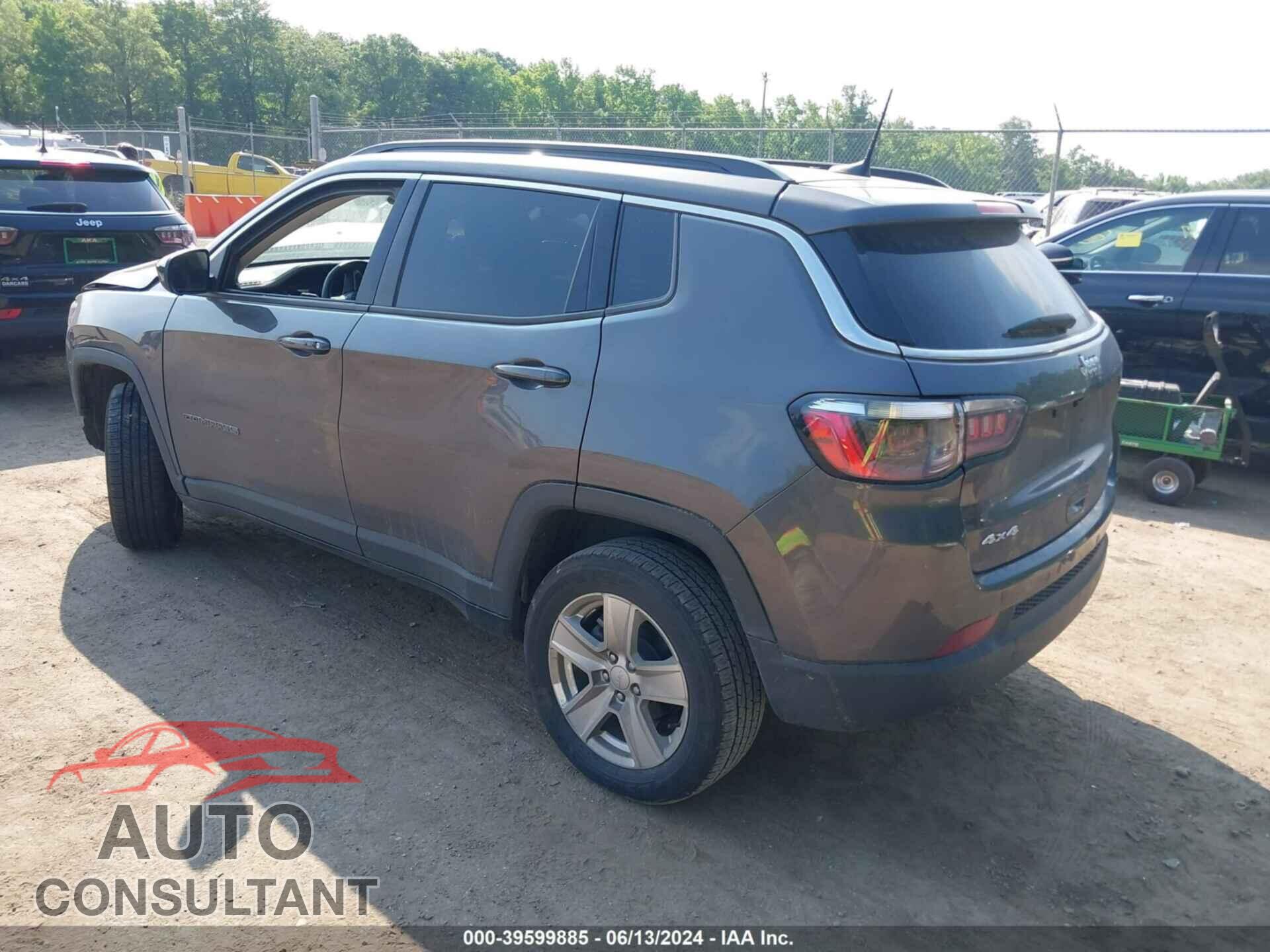 JEEP COMPASS 2022 - 3C4NJDBB9NT123539