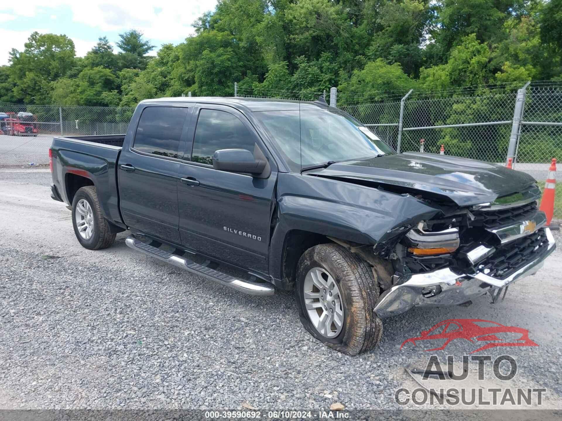 CHEVROLET SILVERADO 1500 2018 - 3GCPCREC6JG171734
