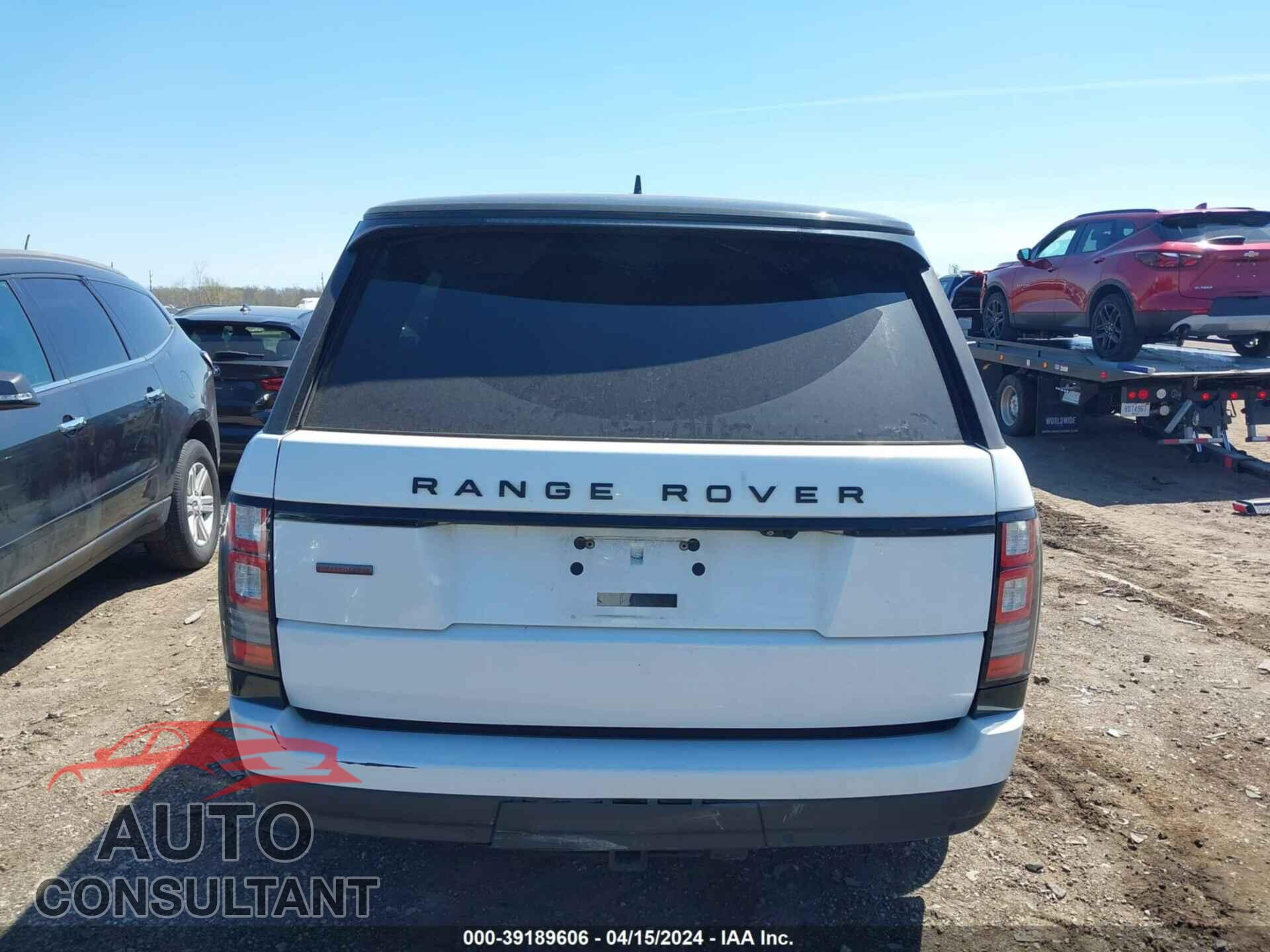 LAND ROVER RANGE ROVER 2016 - SALGS3EF1GA264610
