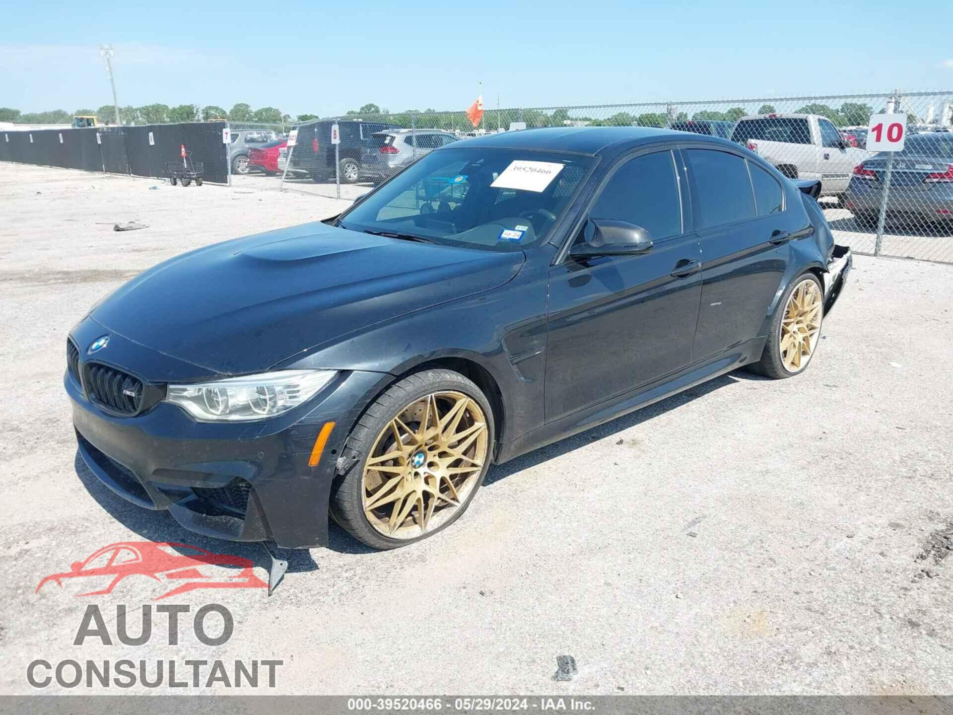 BMW M3 2017 - WBS8M9C57H5G41921