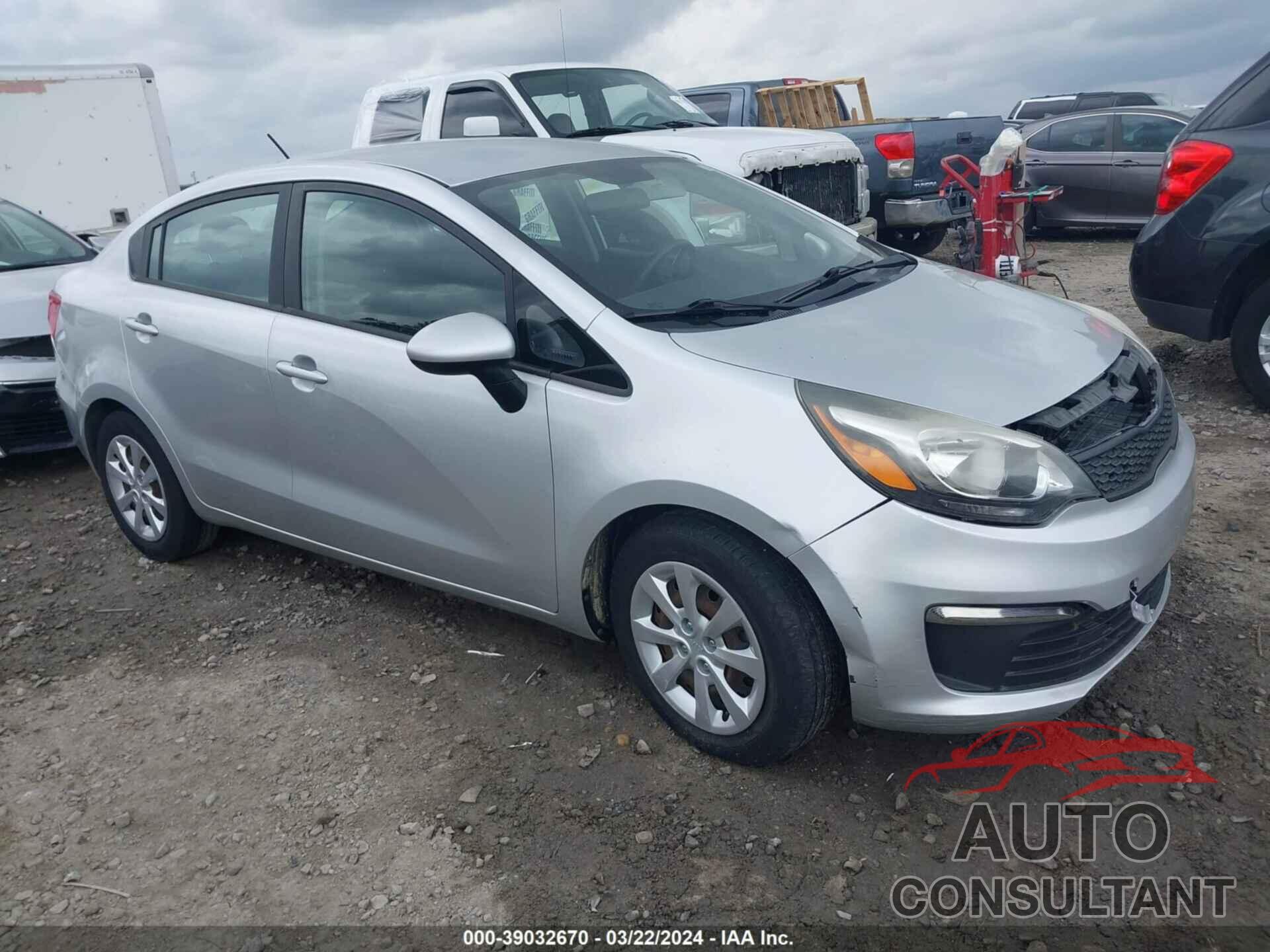 KIA RIO 2016 - KNADM4A35G6603861