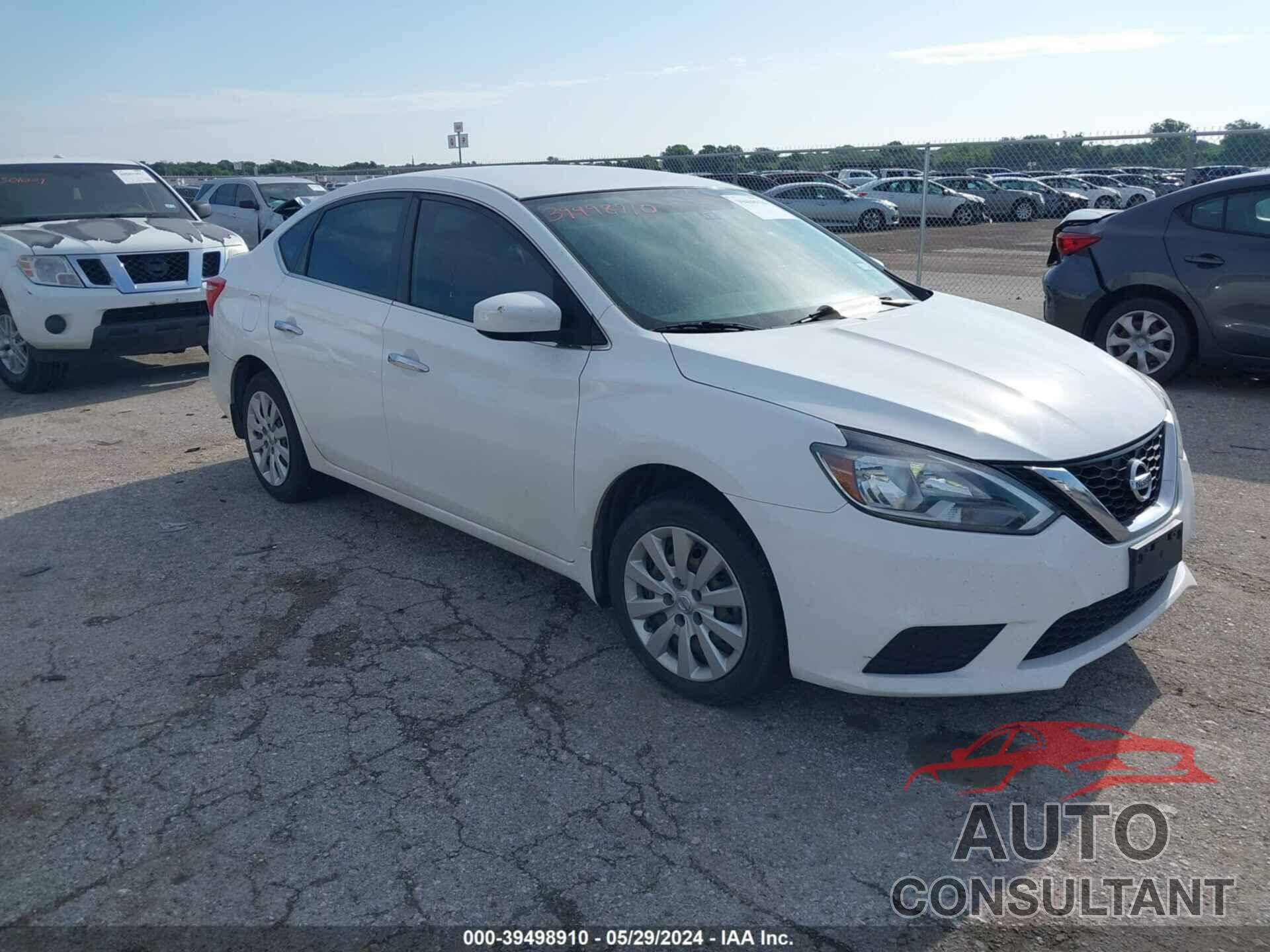 NISSAN SENTRA 2017 - 3N1AB7AP3HY215959