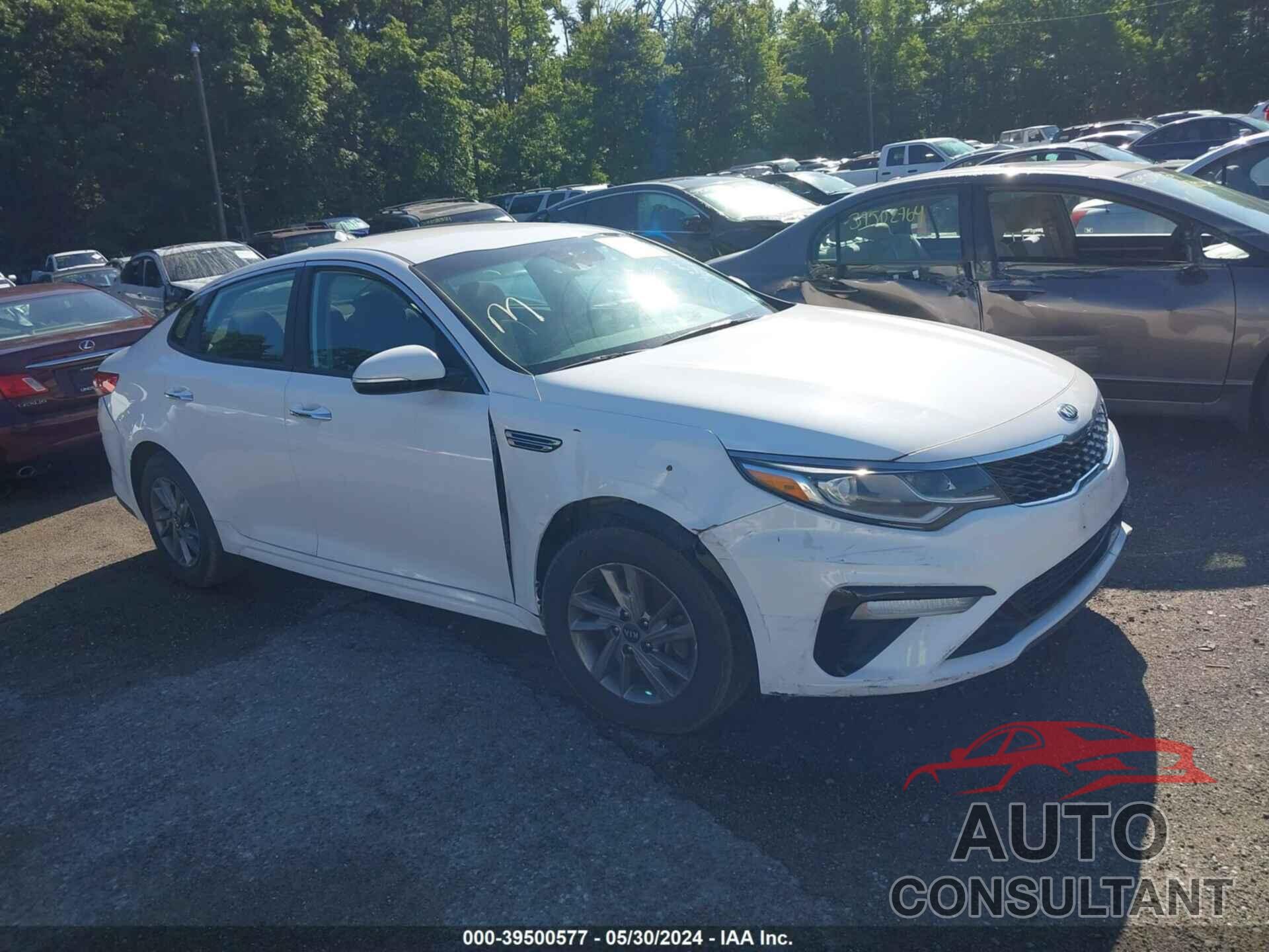 KIA OPTIMA 2020 - 5XXGT4L3XLG447182