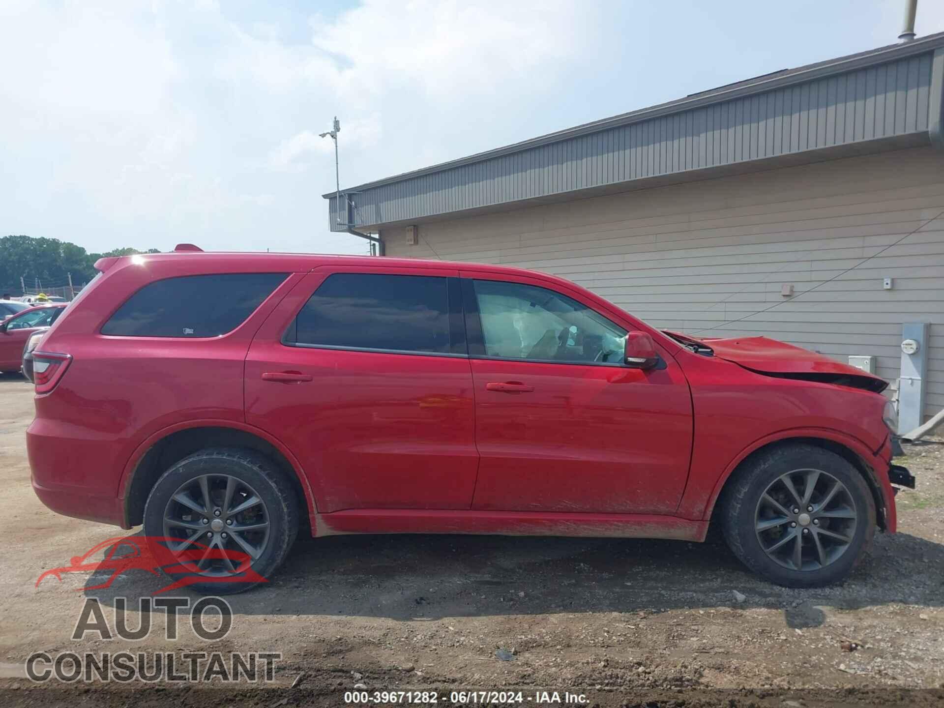 DODGE DURANGO 2018 - 1C4RDJDG5JC133359