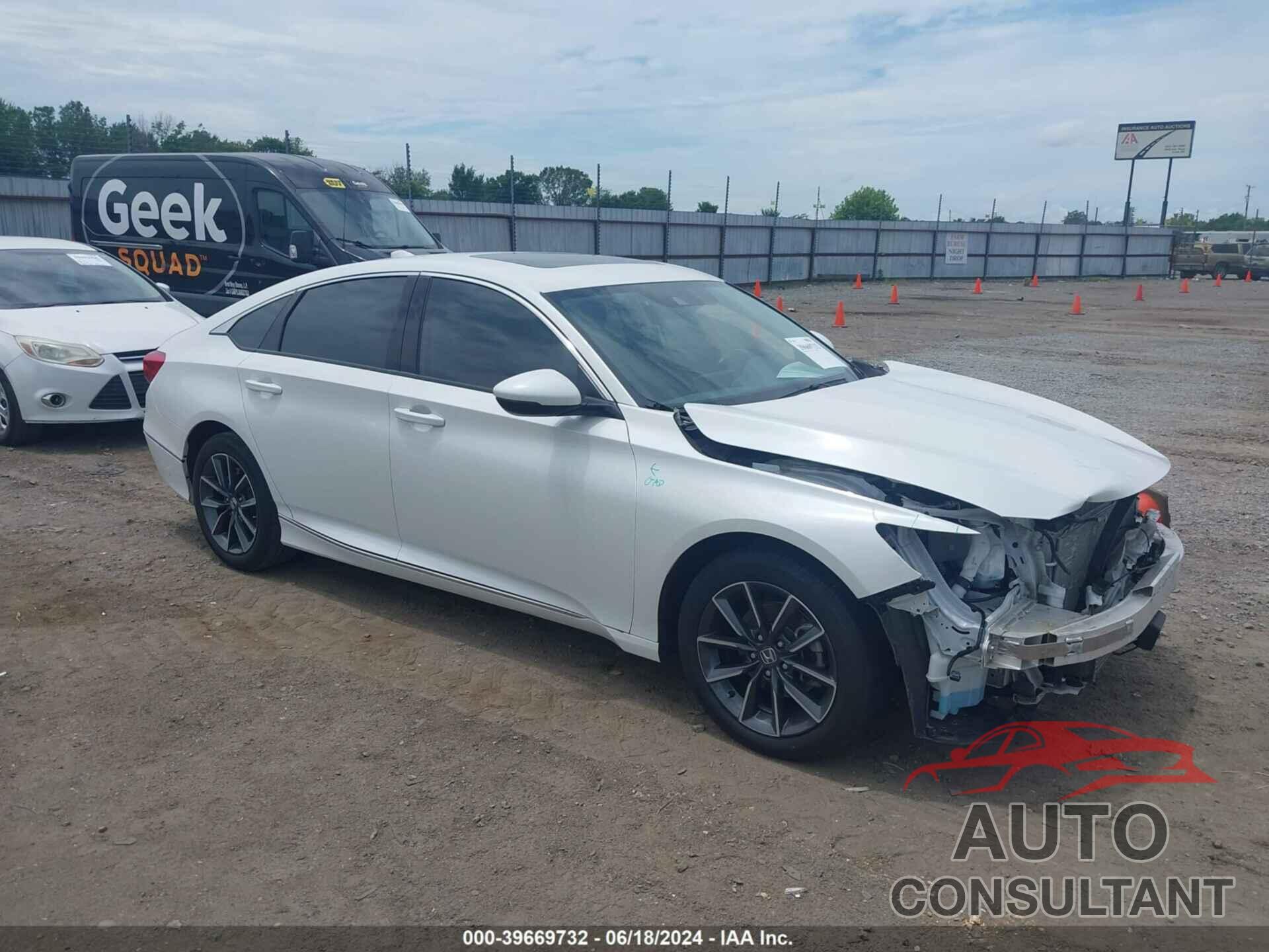 HONDA ACCORD 2021 - 1HGCV1F54MA020213