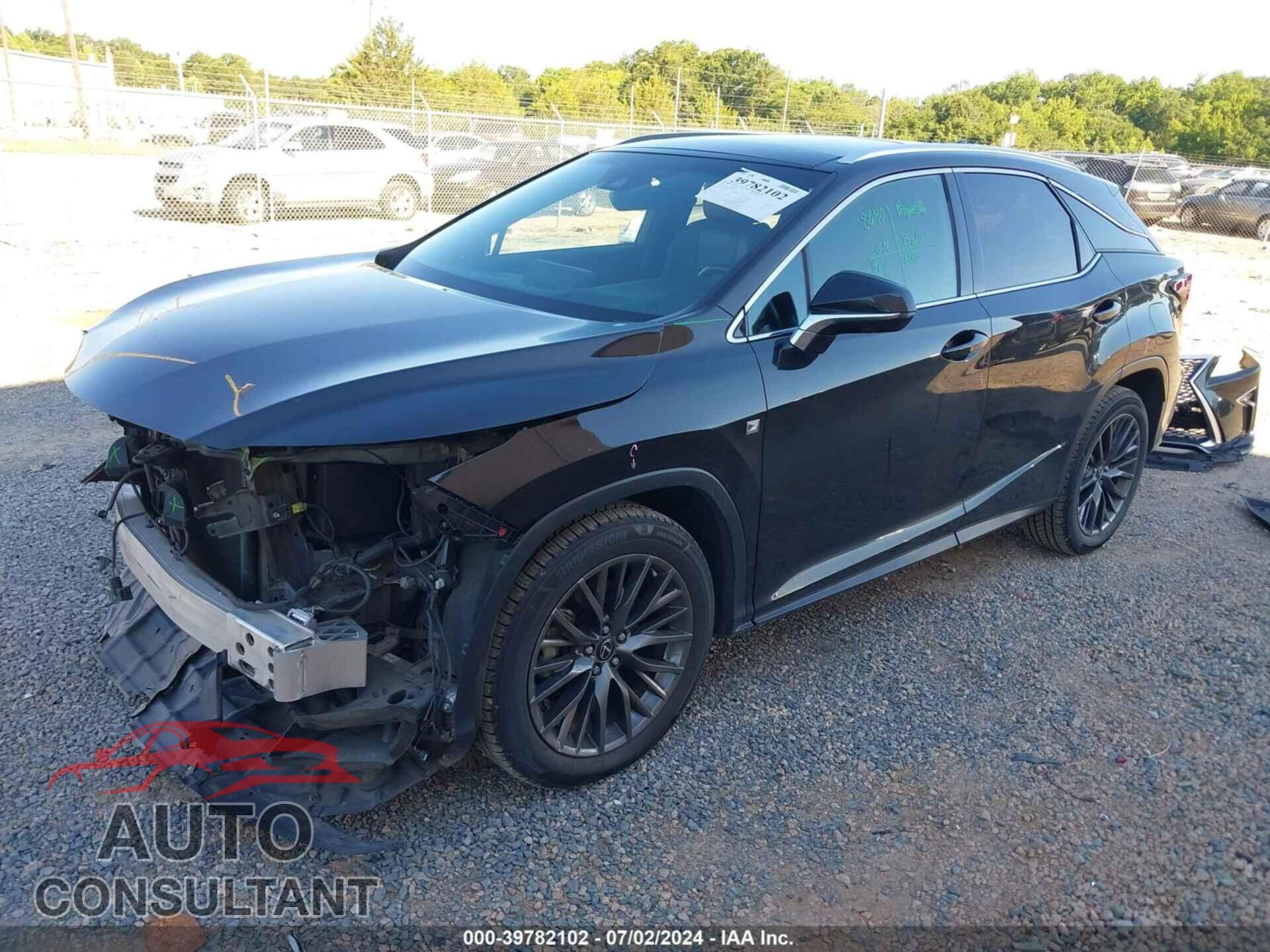 LEXUS RX 350 2017 - 2T2BZMCA4HC071077
