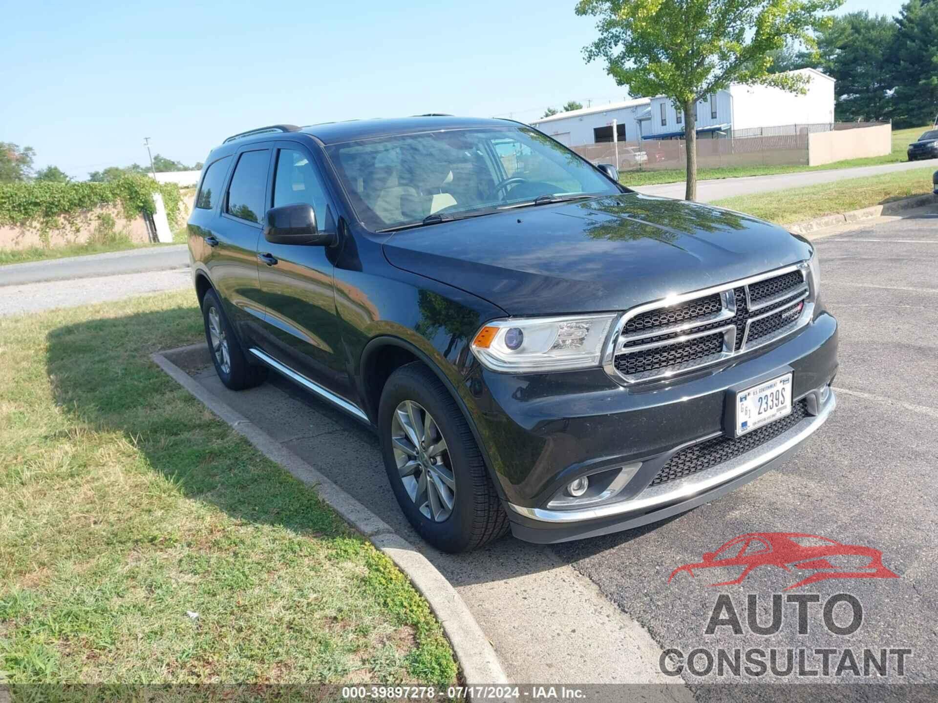 DODGE DURANGO 2016 - 1C4RDJAG1GC433042