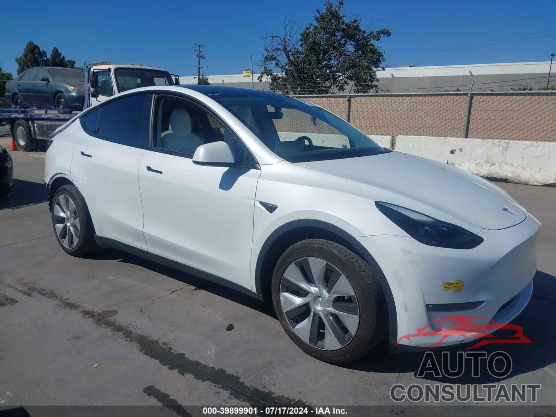 TESLA MODEL Y 2022 - 7SAYGDEE0NF515487