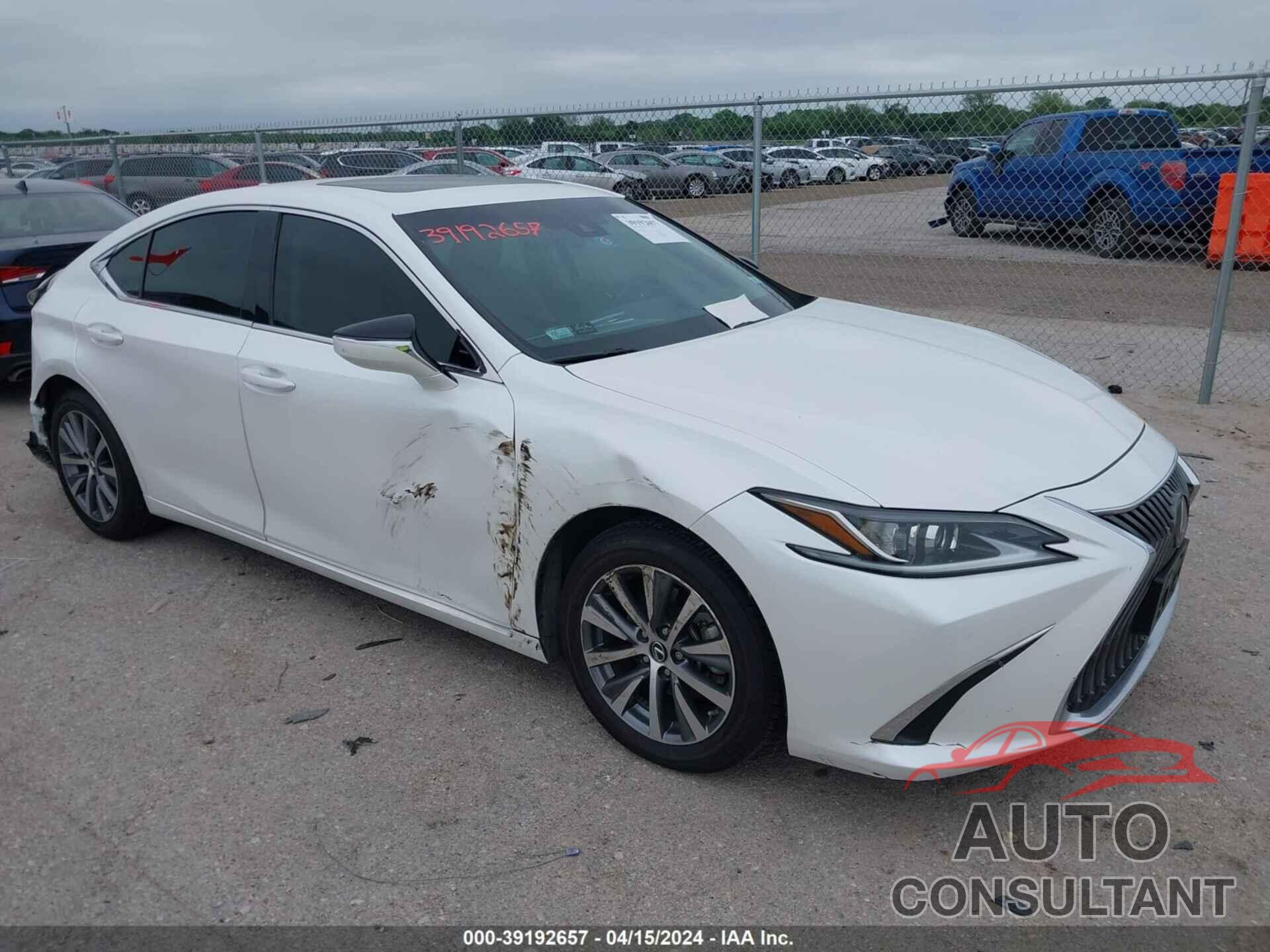 LEXUS ES 350 2019 - 58ABZ1B12KU012595