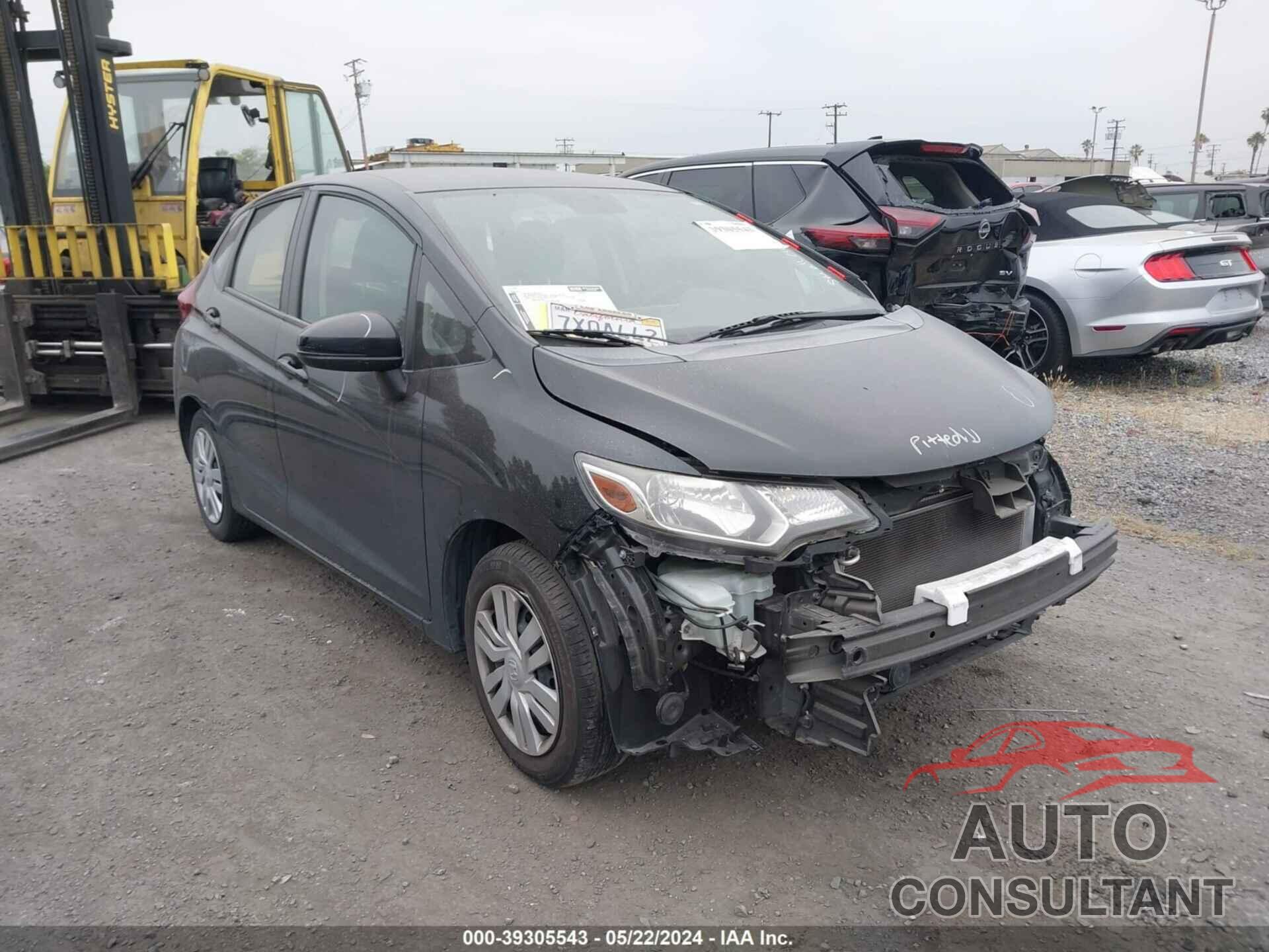 HONDA FIT 2017 - JHMGK5H51HS012176