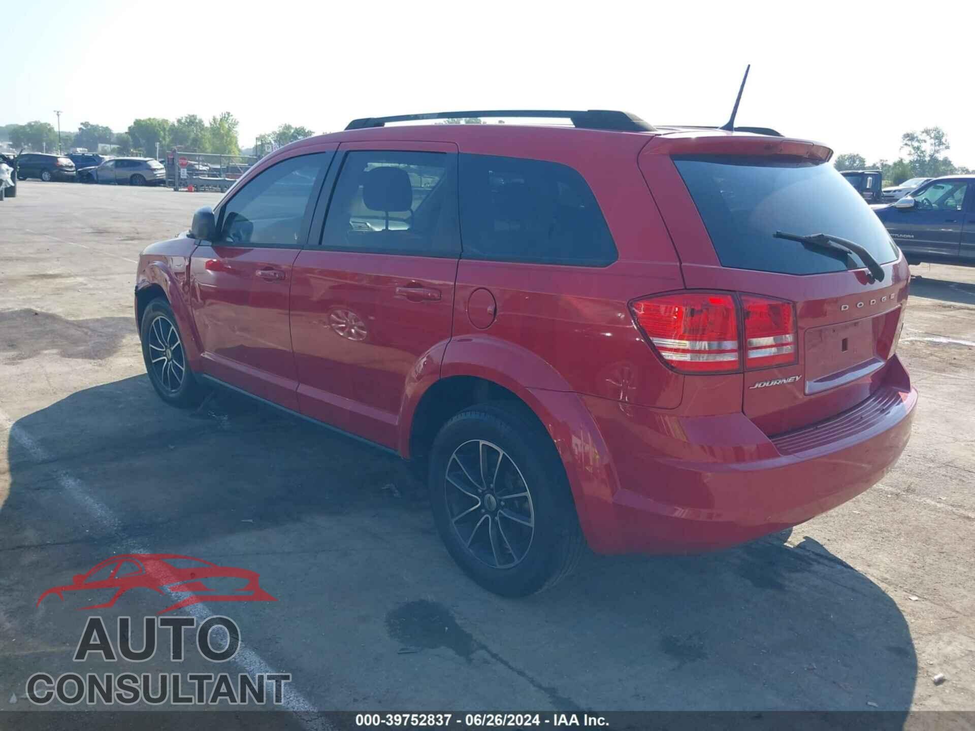 DODGE JOURNEY 2018 - 3C4PDCAB7JT517871