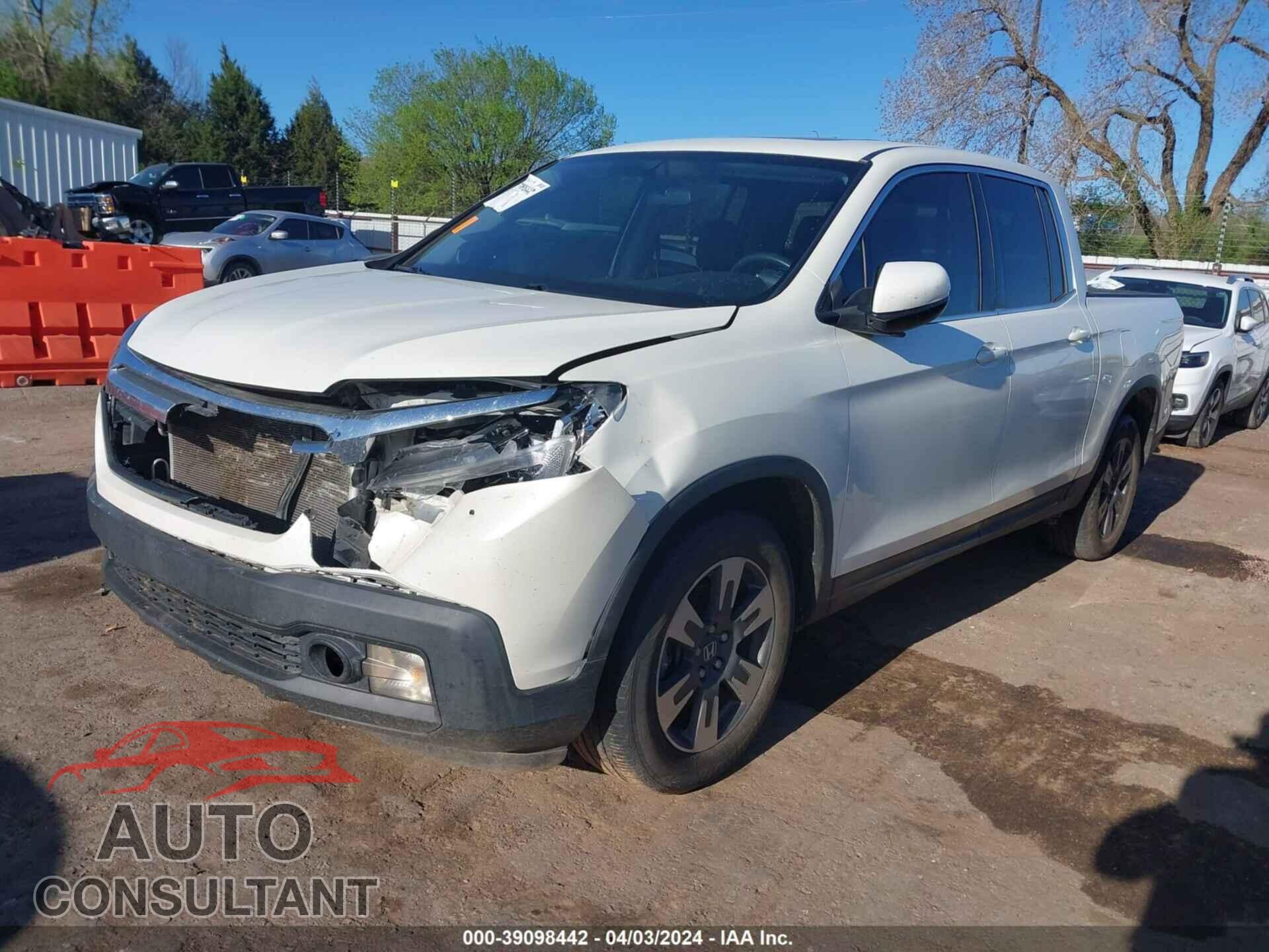 HONDA RIDGELINE 2019 - 5FPYK2F52KB004428