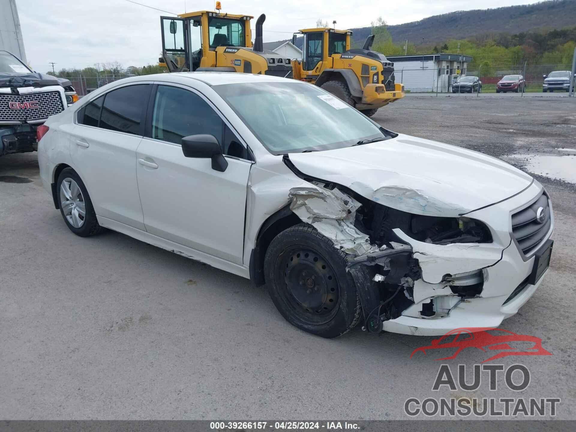 SUBARU LEGACY 2016 - 4S3BNAA61G3040034