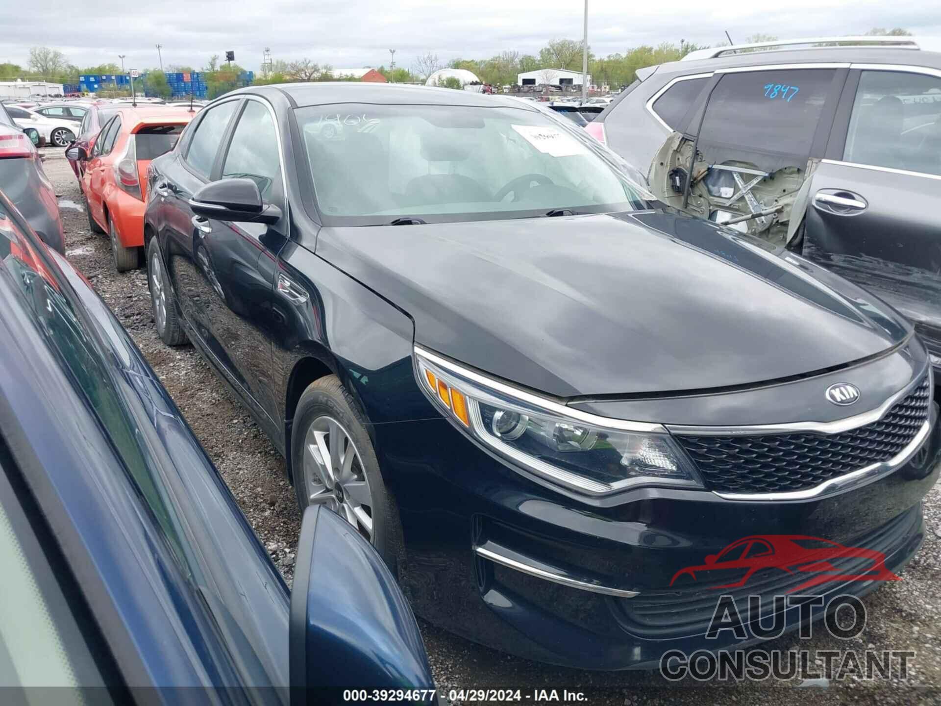 KIA OPTIMA 2017 - 5XXGT4L39HG156003