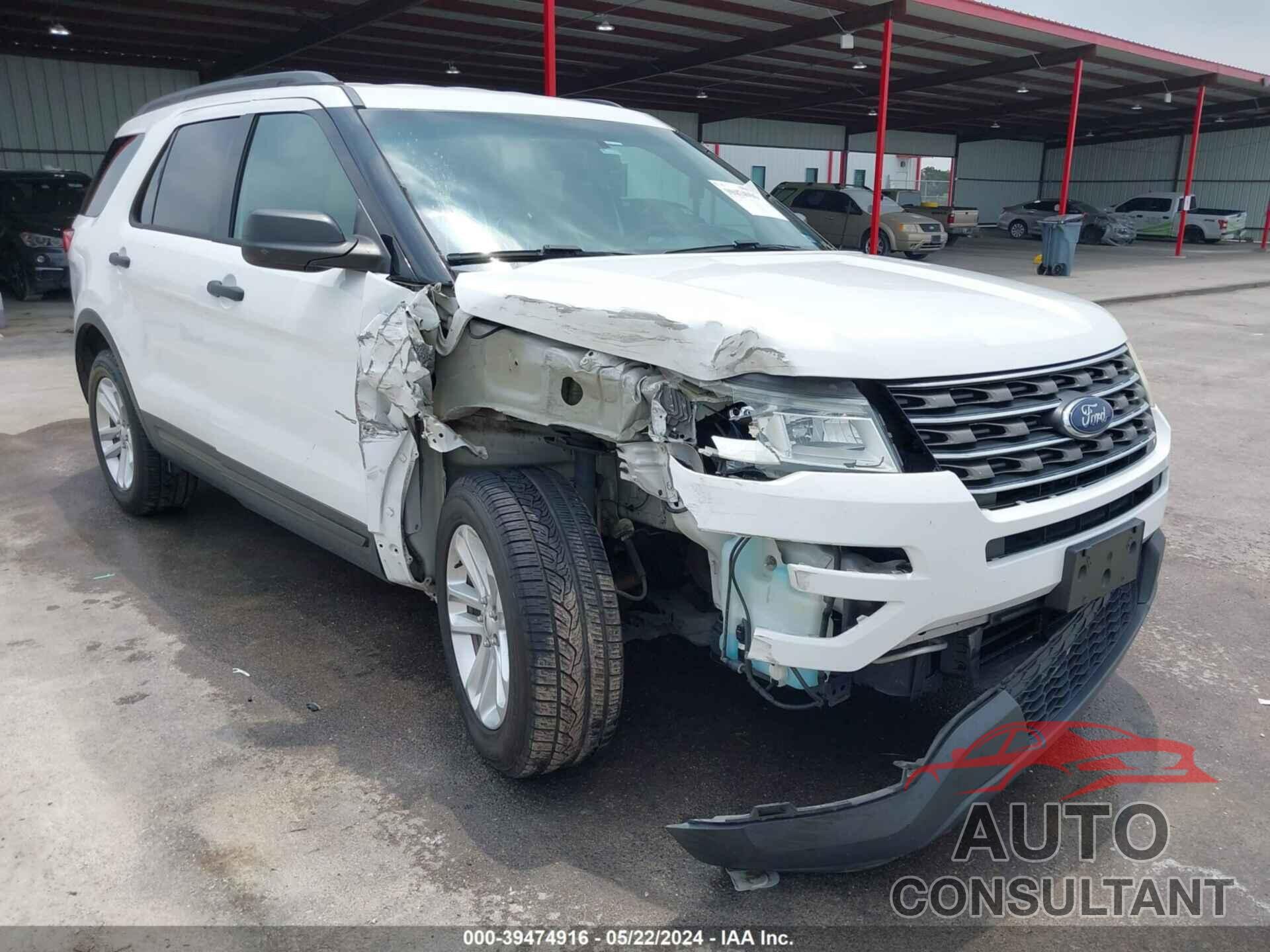 FORD EXPLORER 2016 - 1FM5K7B87GGA31982