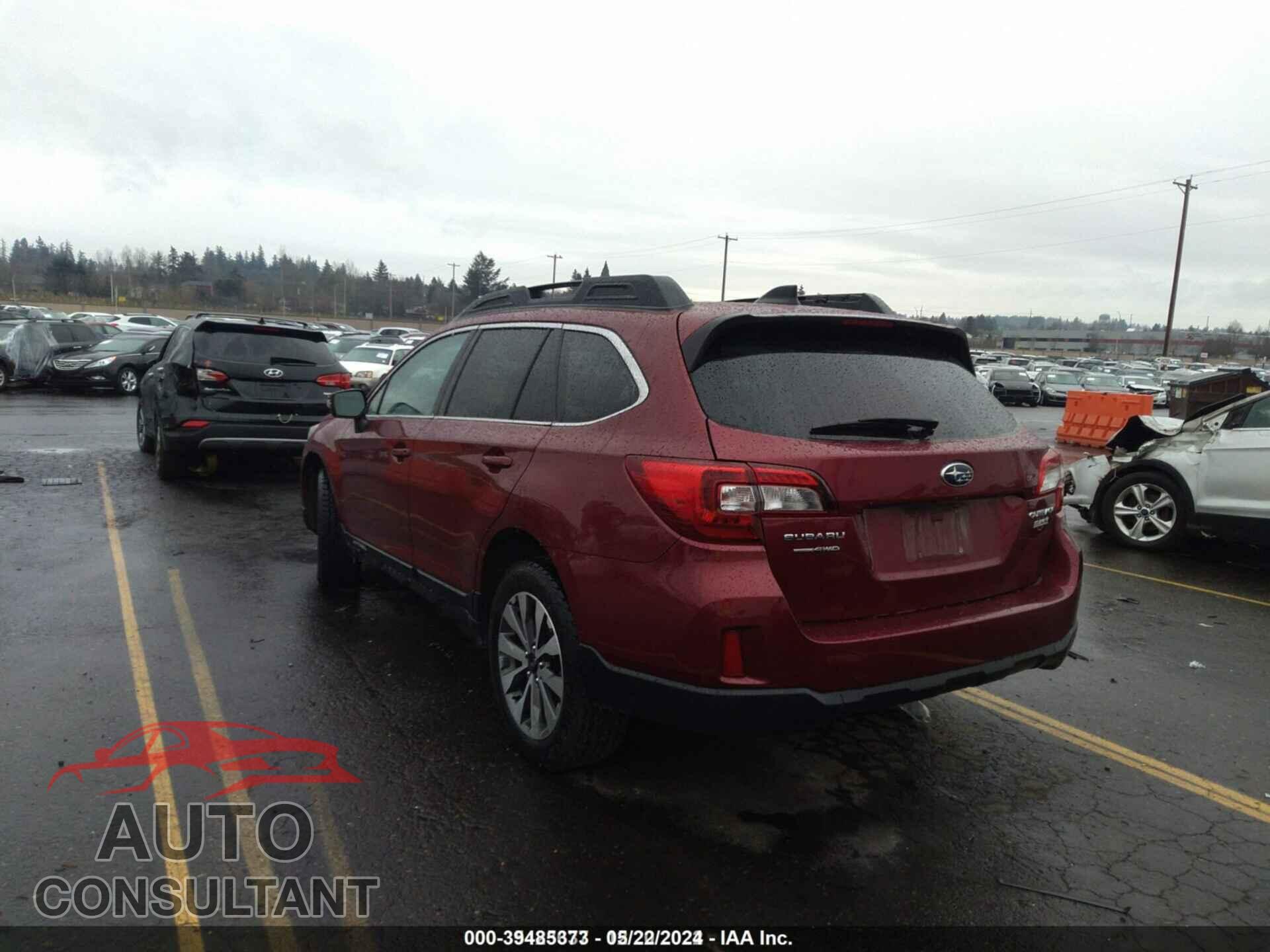 SUBARU OUTBACK 2017 - 4S4BSAKC0H3397733