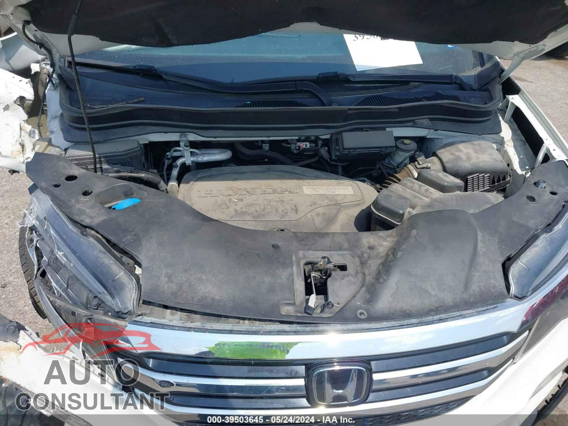 HONDA PILOT 2017 - 5FNYF5H97HB036489