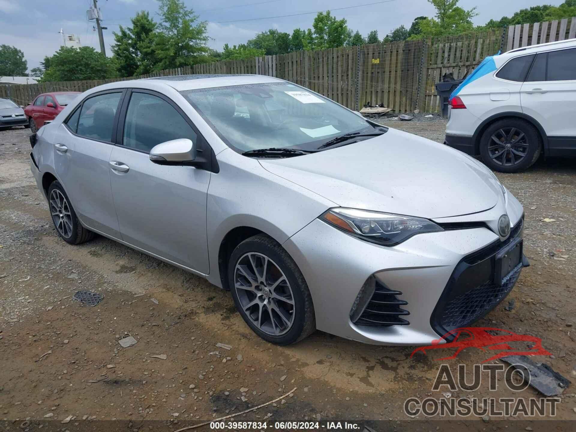 TOYOTA COROLLA 2017 - 5YFBURHE4HP616707